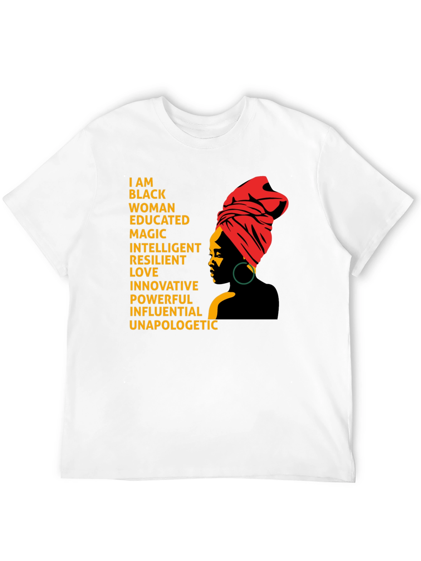 Empowered Black Woman T-Shirt - Black History Pride