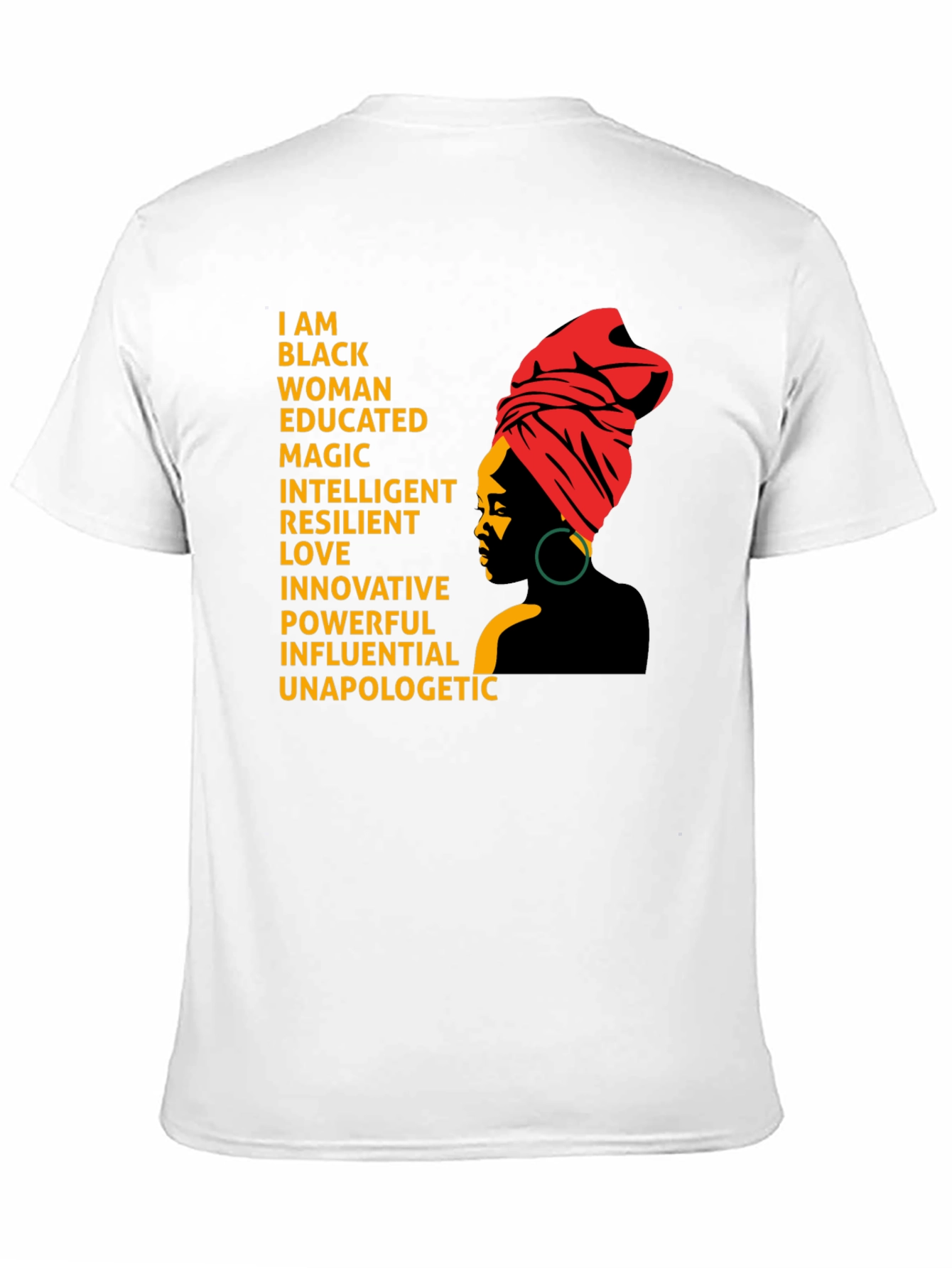 Empowered Black Woman T-Shirt - Black History Pride