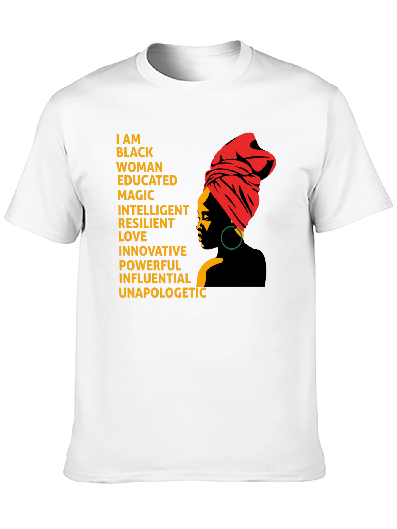 Empowered Black Woman T-Shirt - Black History Pride