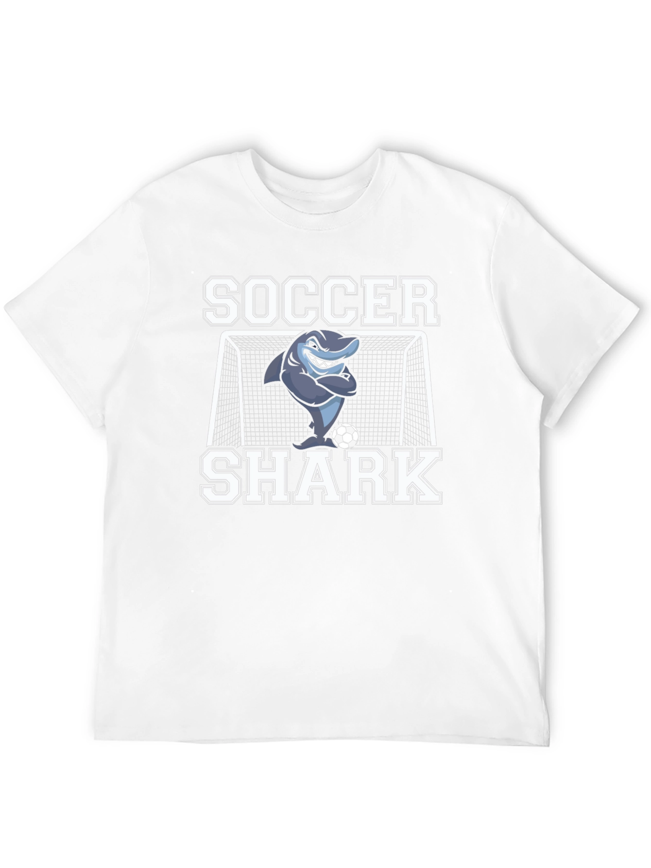 Soccer Shark T-Shirt - Funny Sport Tee