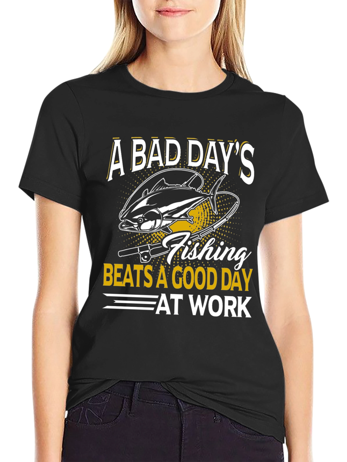 Fishing Beats Work T-Shirt
