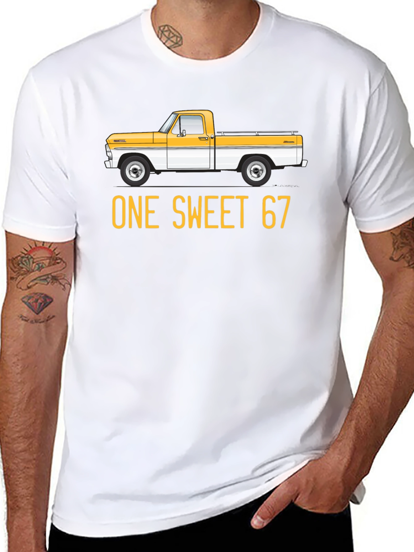 One Sweet 67 Truck Graphic T-Shirt