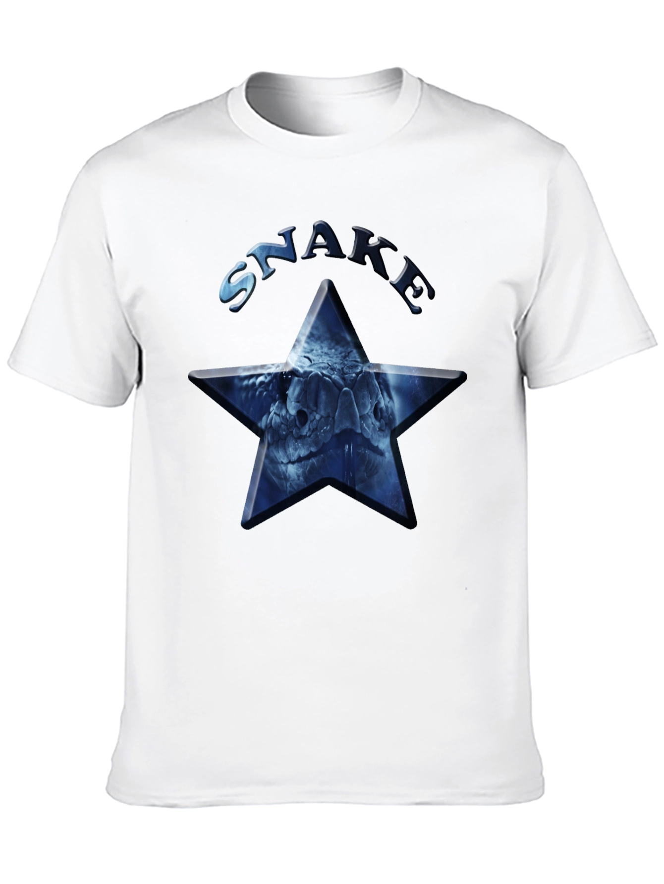 Snake Star Graphic Tee - Mens Black T-Shirt