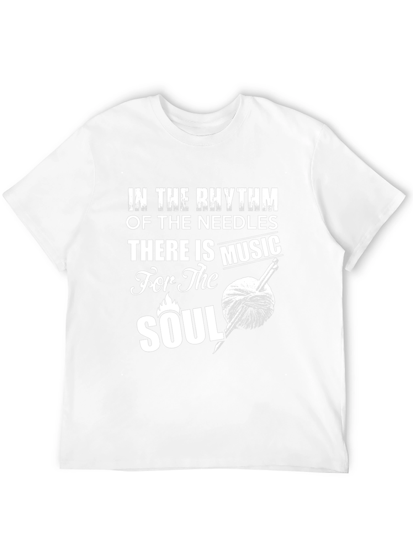 Knitting Lovers T-Shirt: In The Rhythm Of The Needles