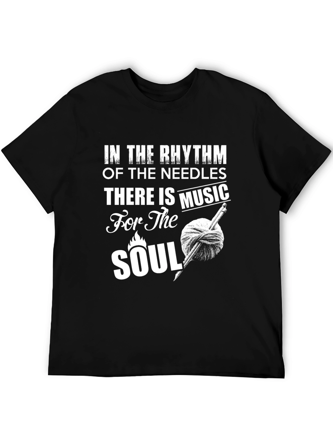 Knitting Lovers T-Shirt: In The Rhythm Of The Needles