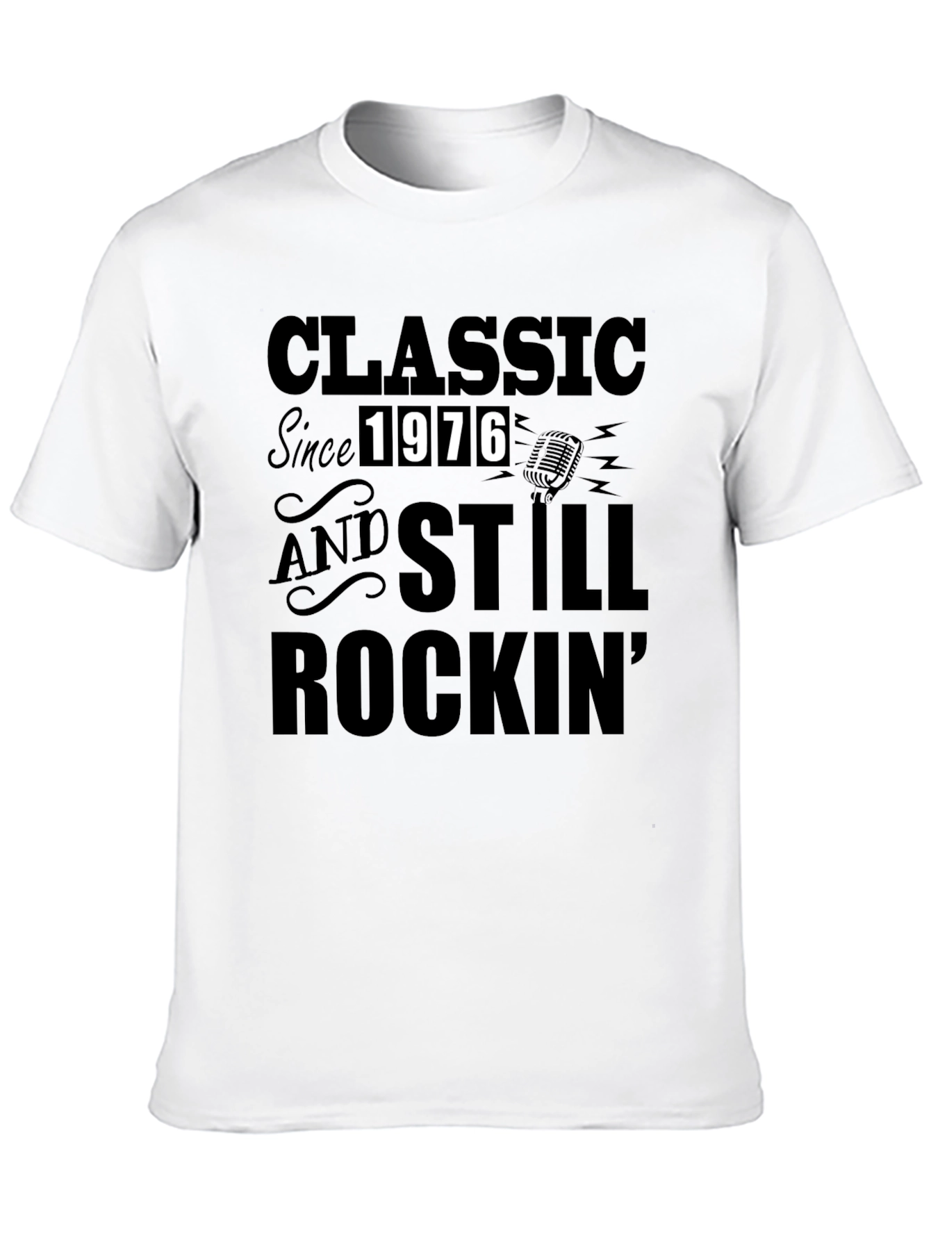 Classic Since 1976 Rockin Graphic Tee