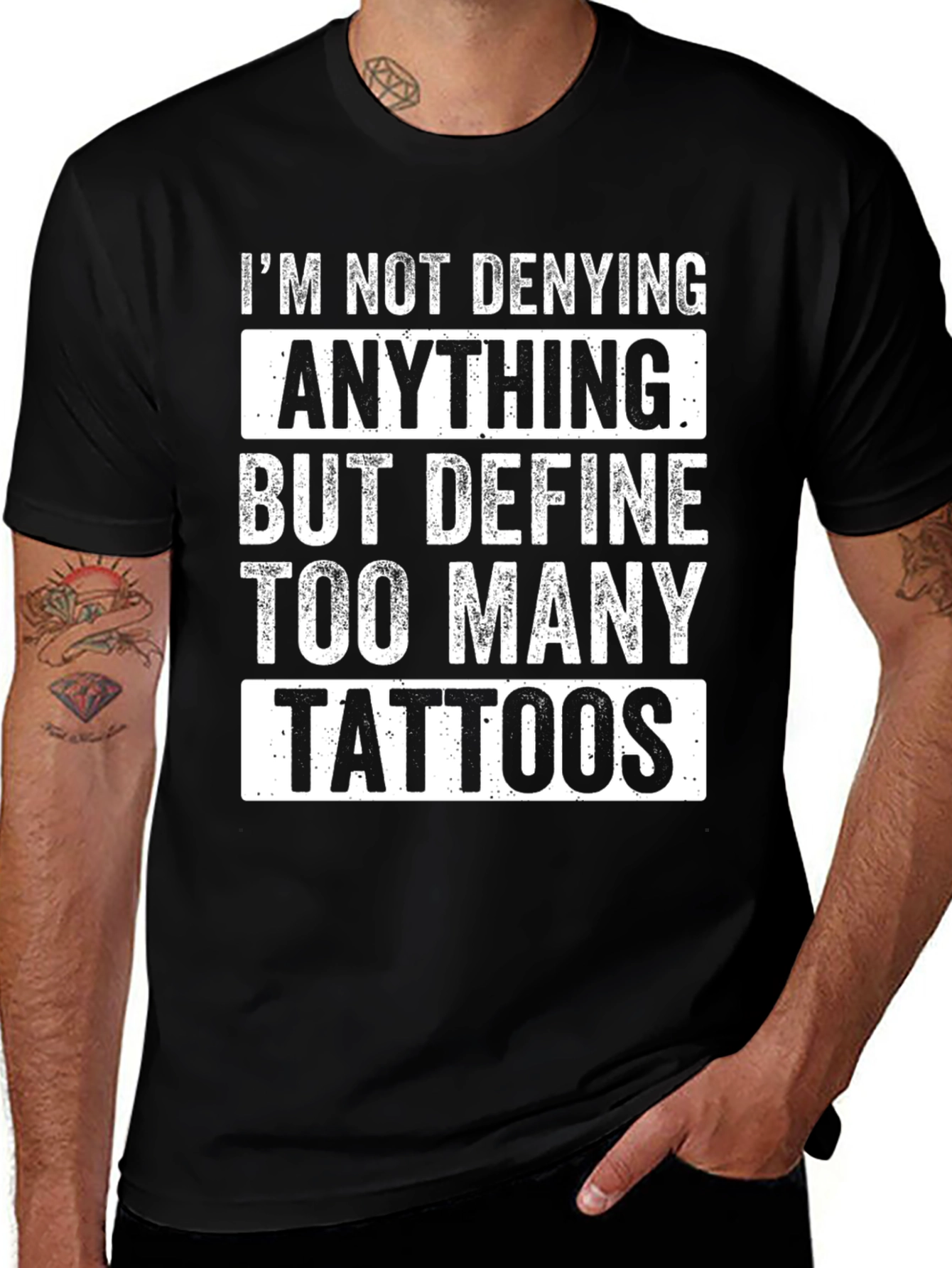 Tattoo Lover T-Shirt - Funny Slogan Tee