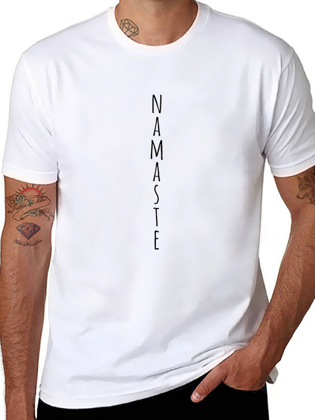Namaste Graphic T-Shirt - Zen Yoga Tee