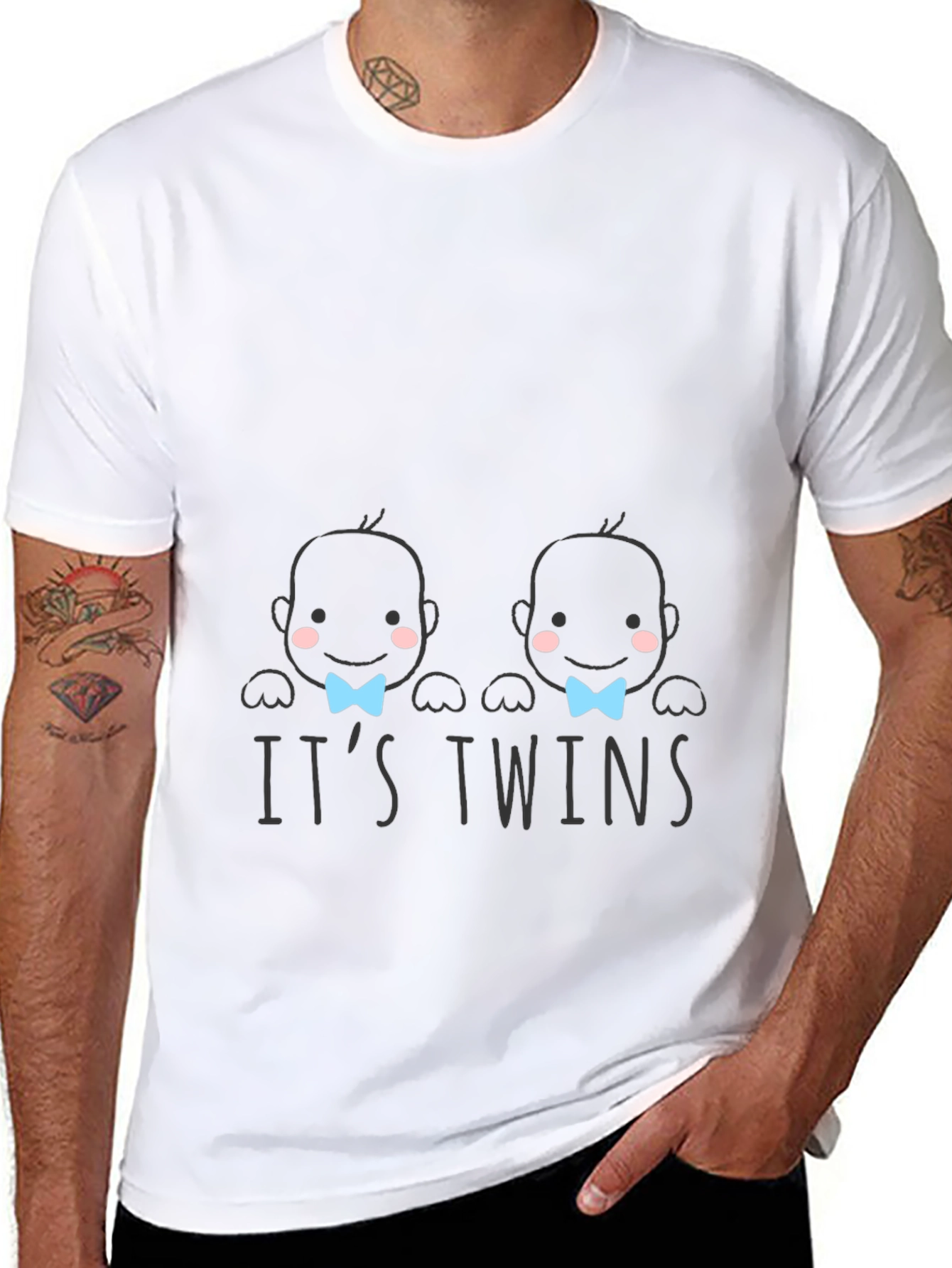 Its Twins! Baby Announcement T-Shirt