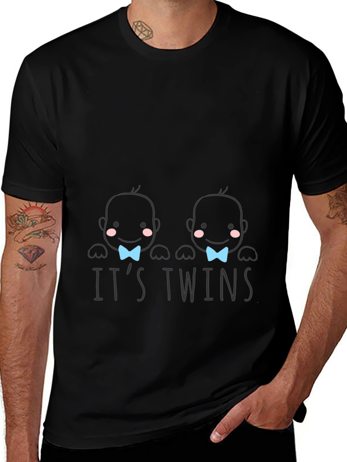 Its Twins! Baby Announcement T-Shirt