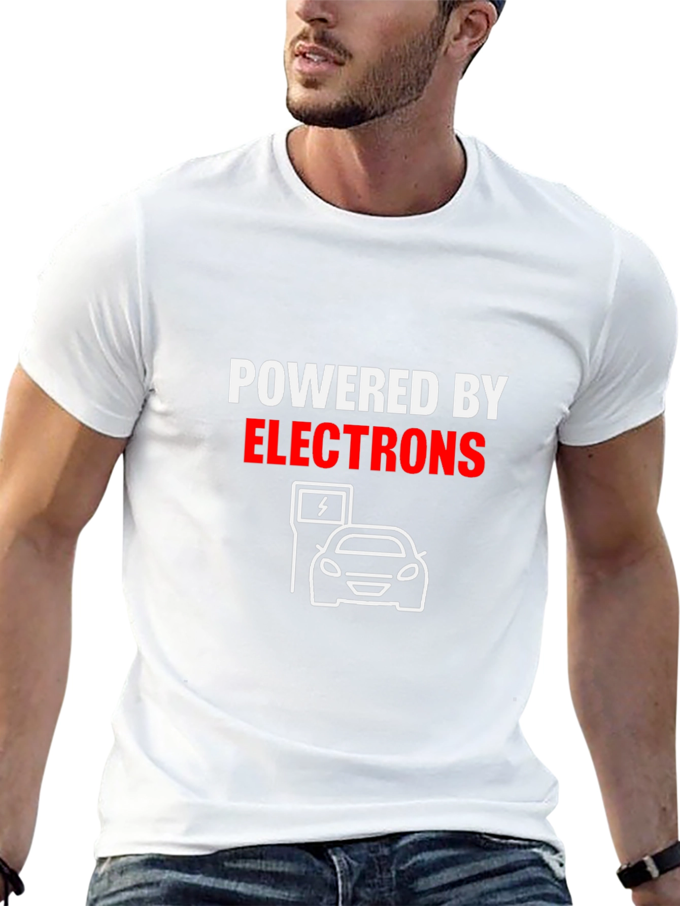 Powered by Electrons EV T-Shirt