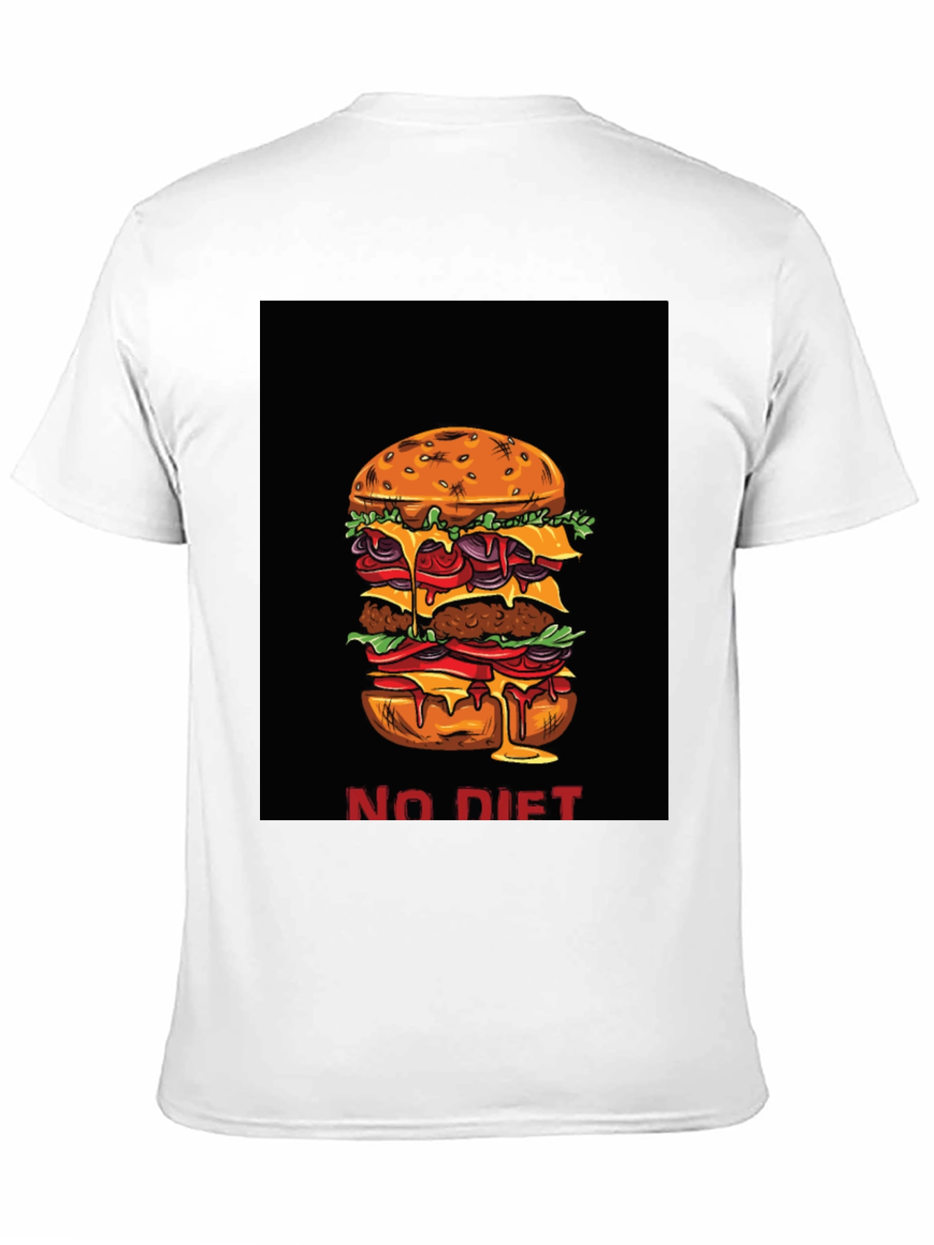 No Diet Burger Graphic Tee