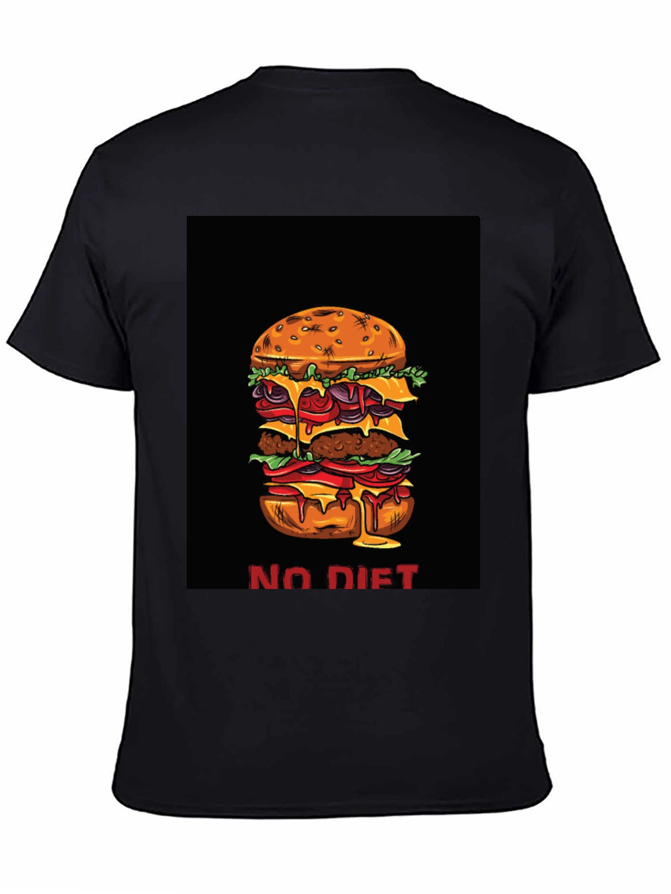 No Diet Burger Graphic Tee