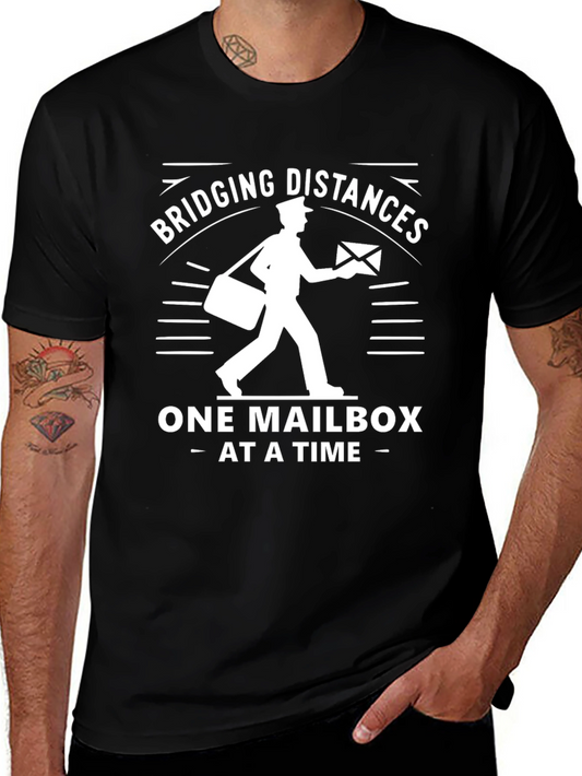 Bridging Distances Mail Carrier T-Shirt