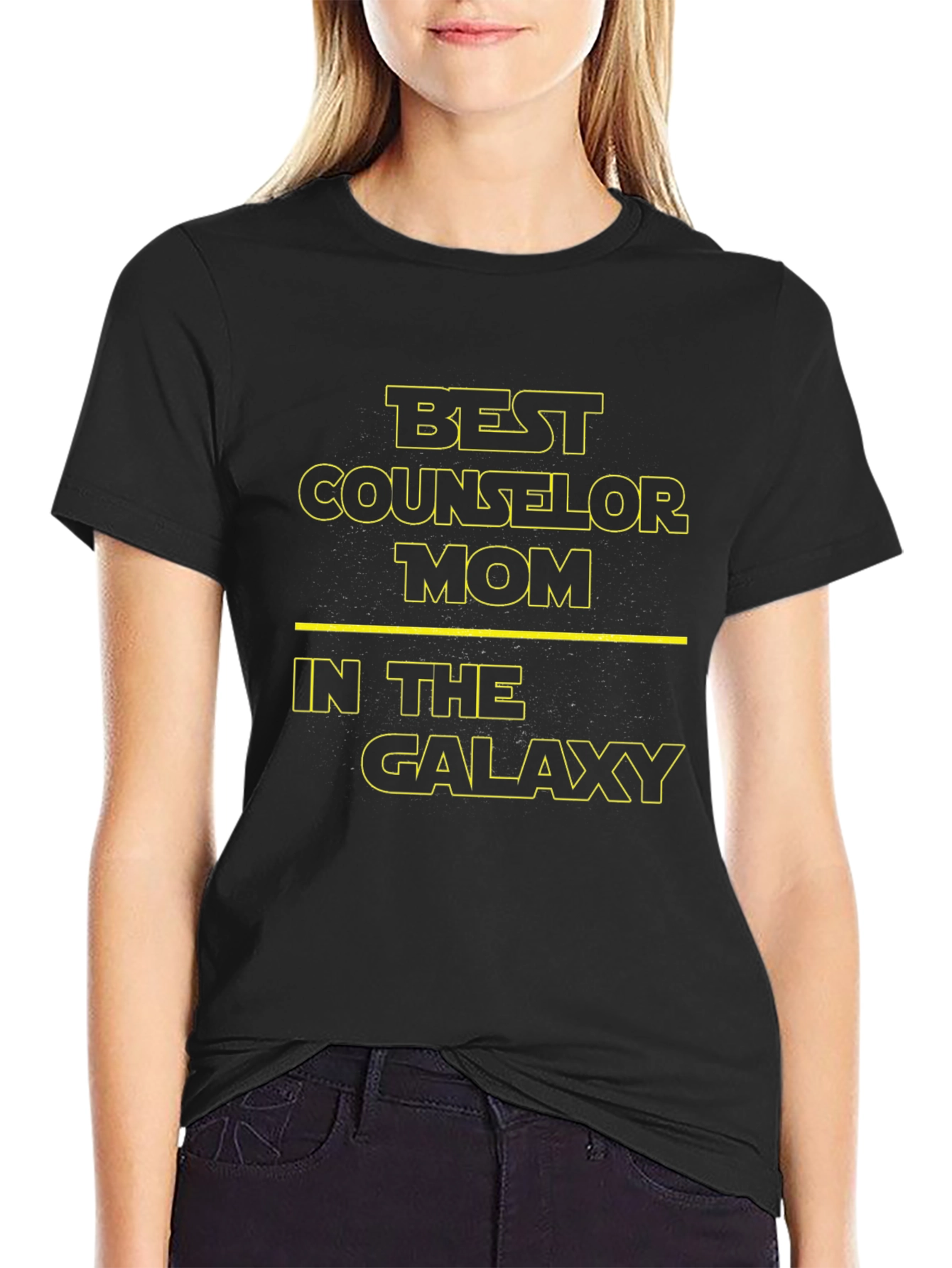 Best Counselor Mom in the Galaxy T-Shirt