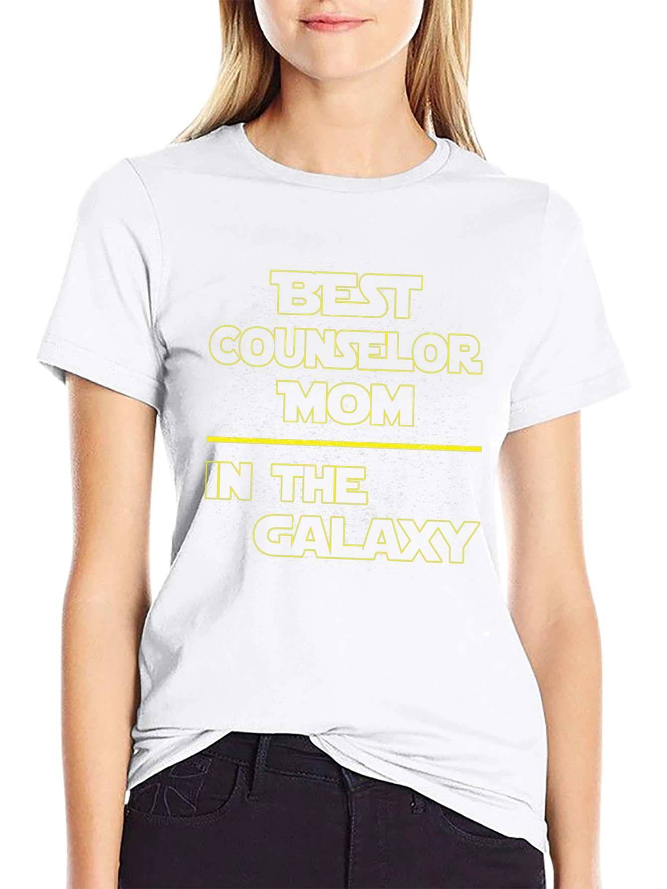 Best Counselor Mom in the Galaxy T-Shirt