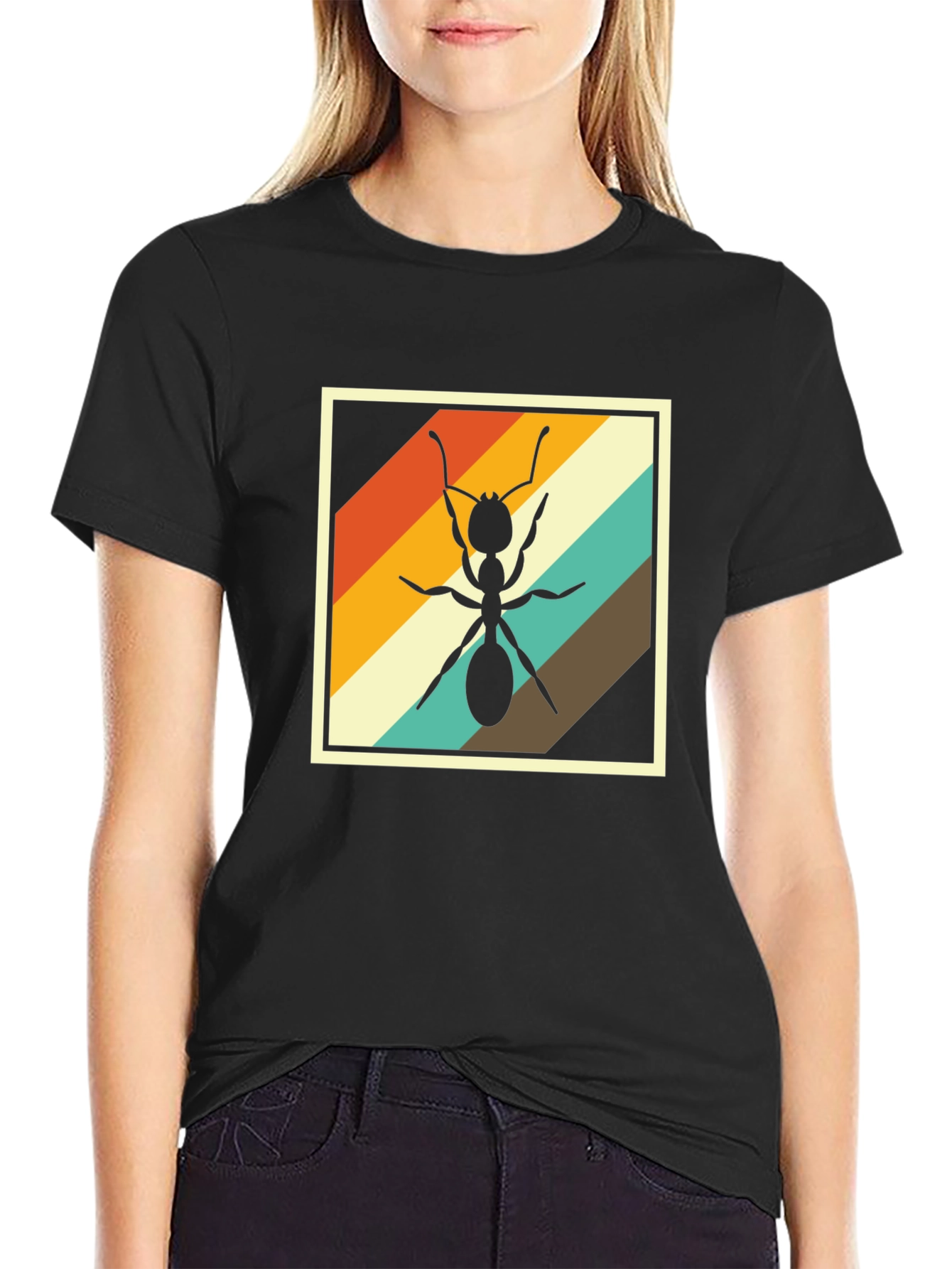 Retro Ant Graphic Tee - Classic Fit