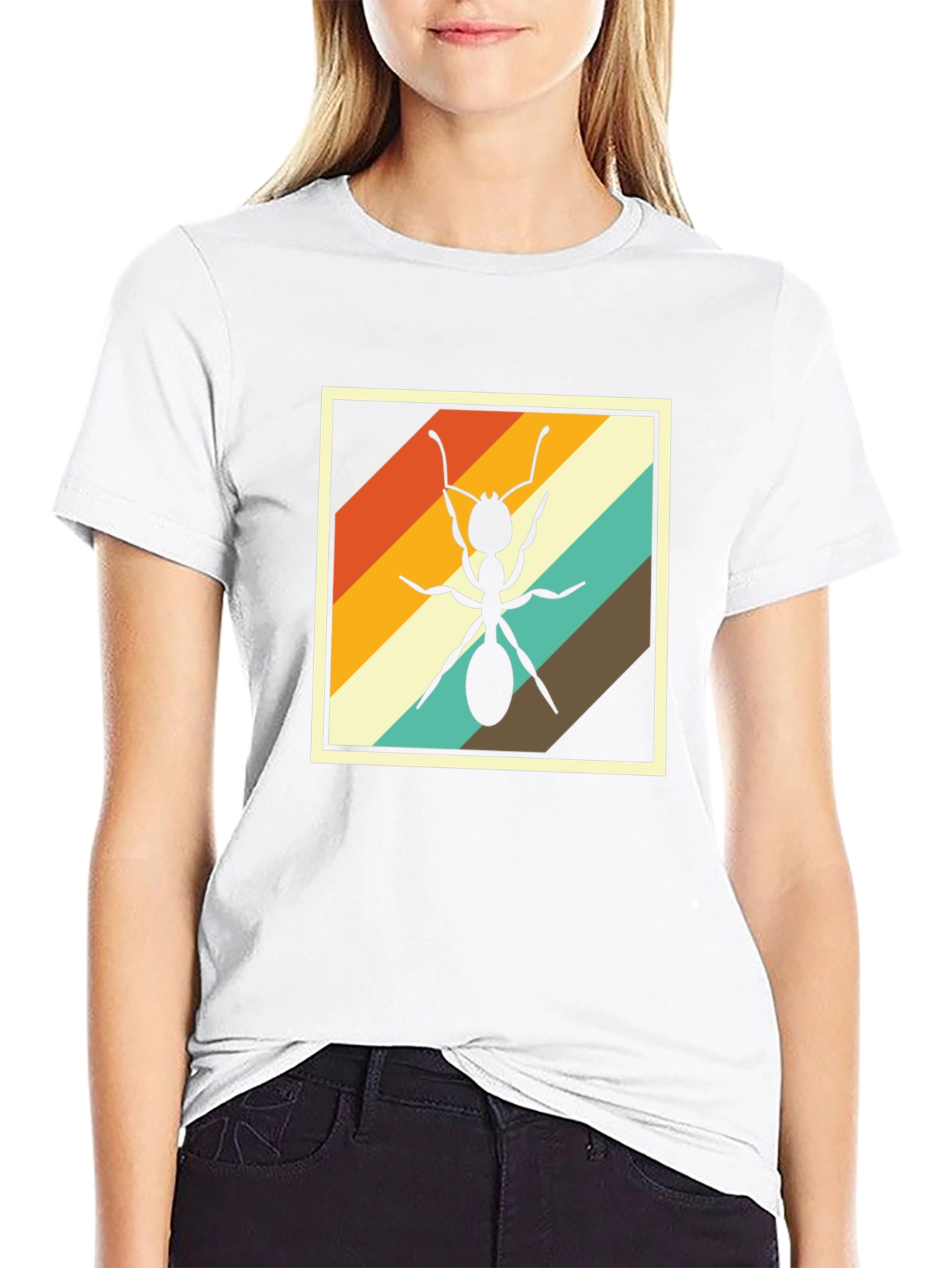 Retro Ant Graphic Tee - Classic Fit