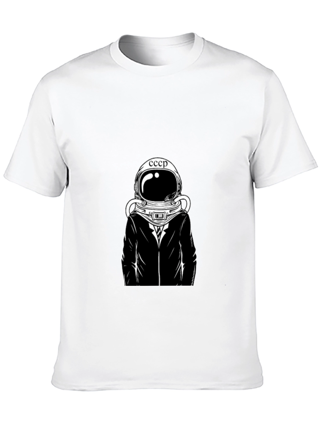 CCCP Spaceman T-Shirt - Retro Soviet Style