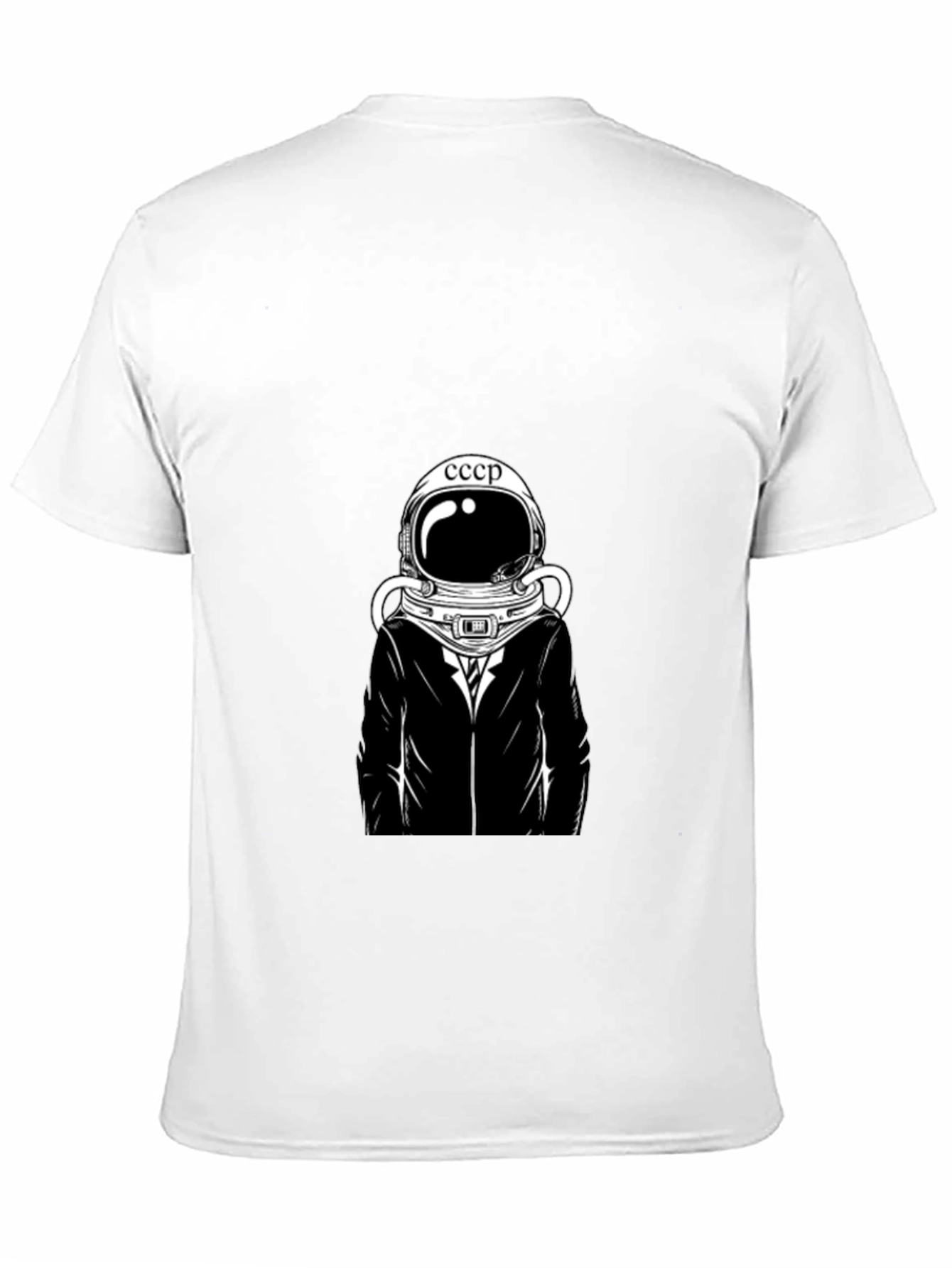 CCCP Spaceman T-Shirt - Retro Soviet Style