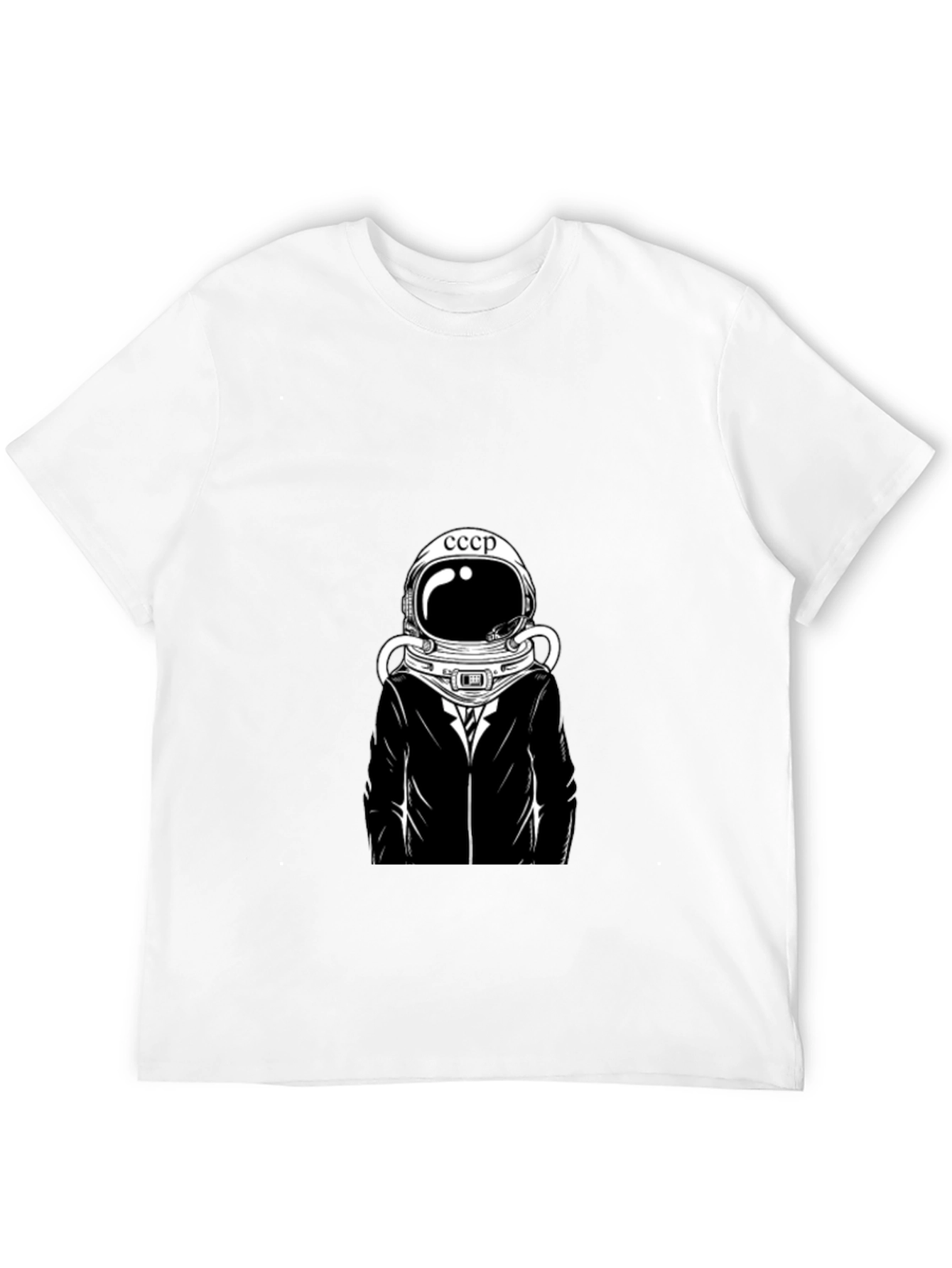 CCCP Spaceman T-Shirt - Retro Soviet Style