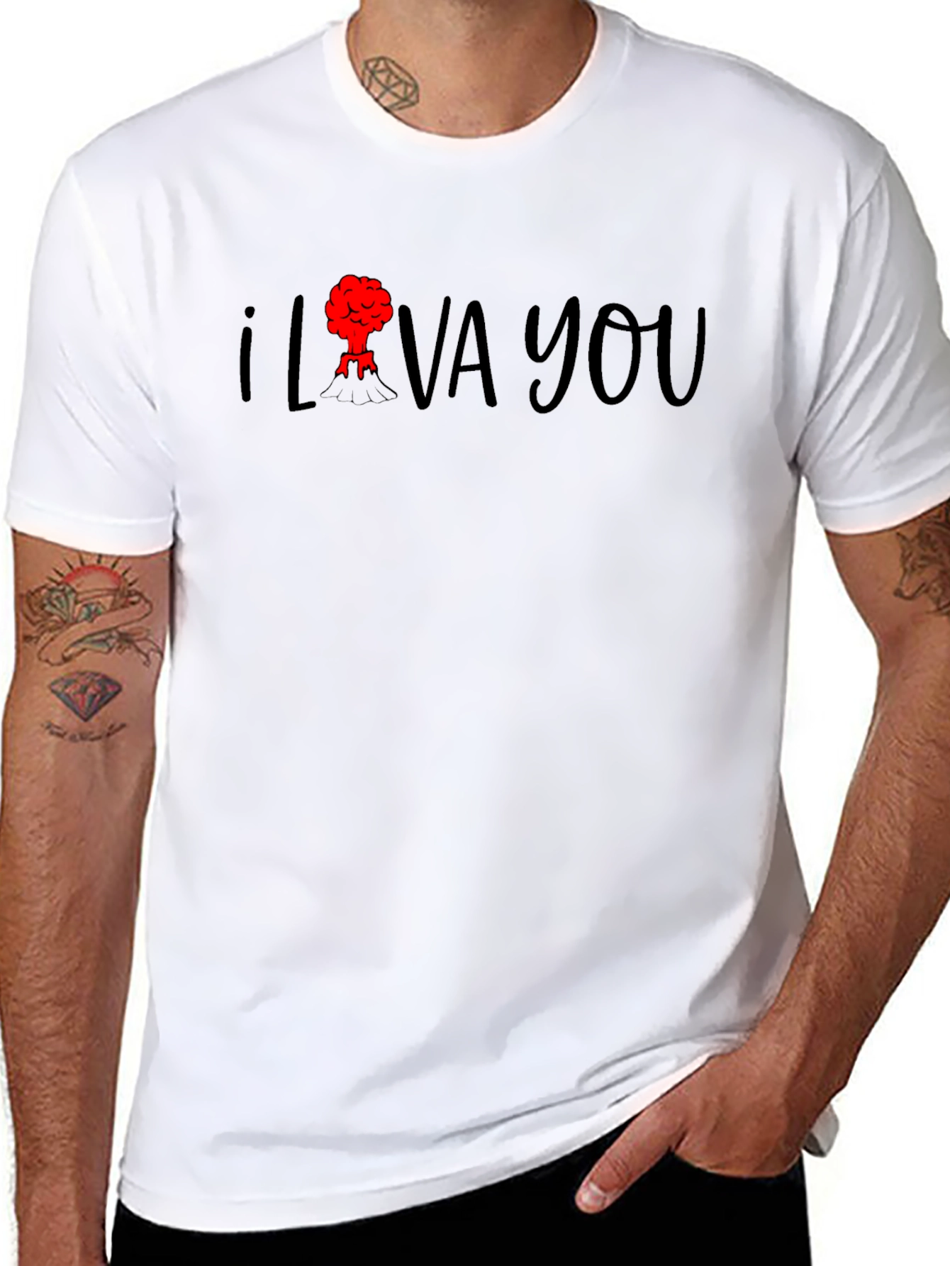 I Lava You T-Shirt Valentines Day Gift