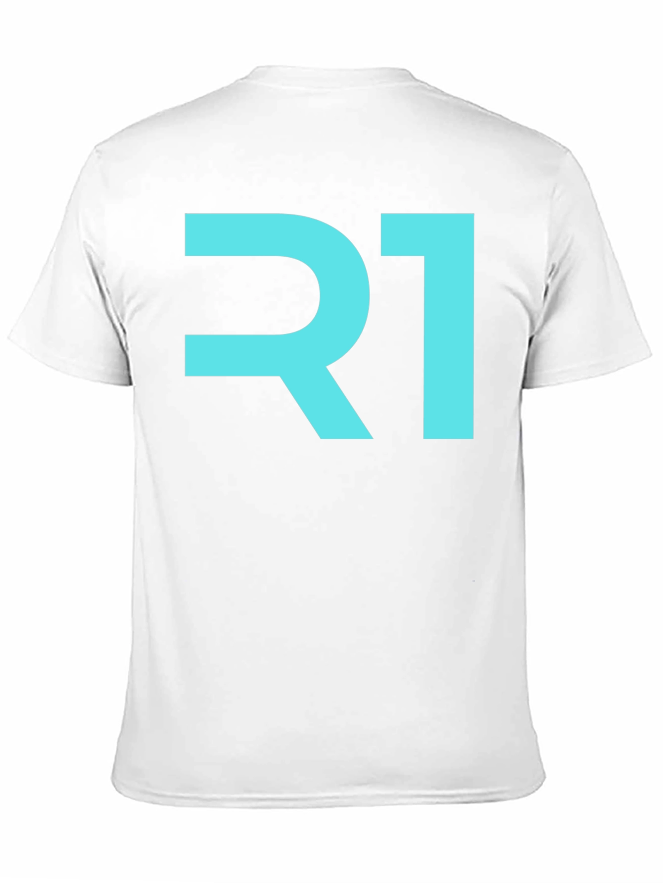 R1 Graphic Tee - Stylish Black Cotton T-Shirt