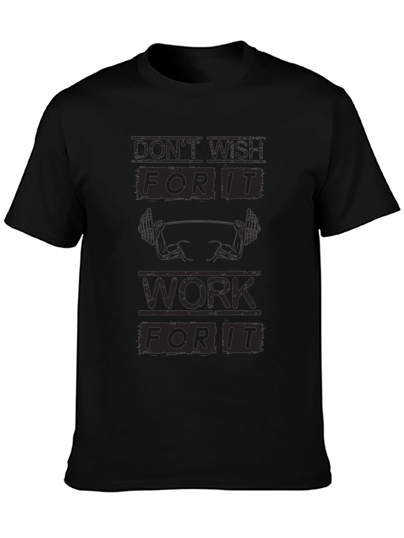 Motivational Gym T-Shirt - Work For It