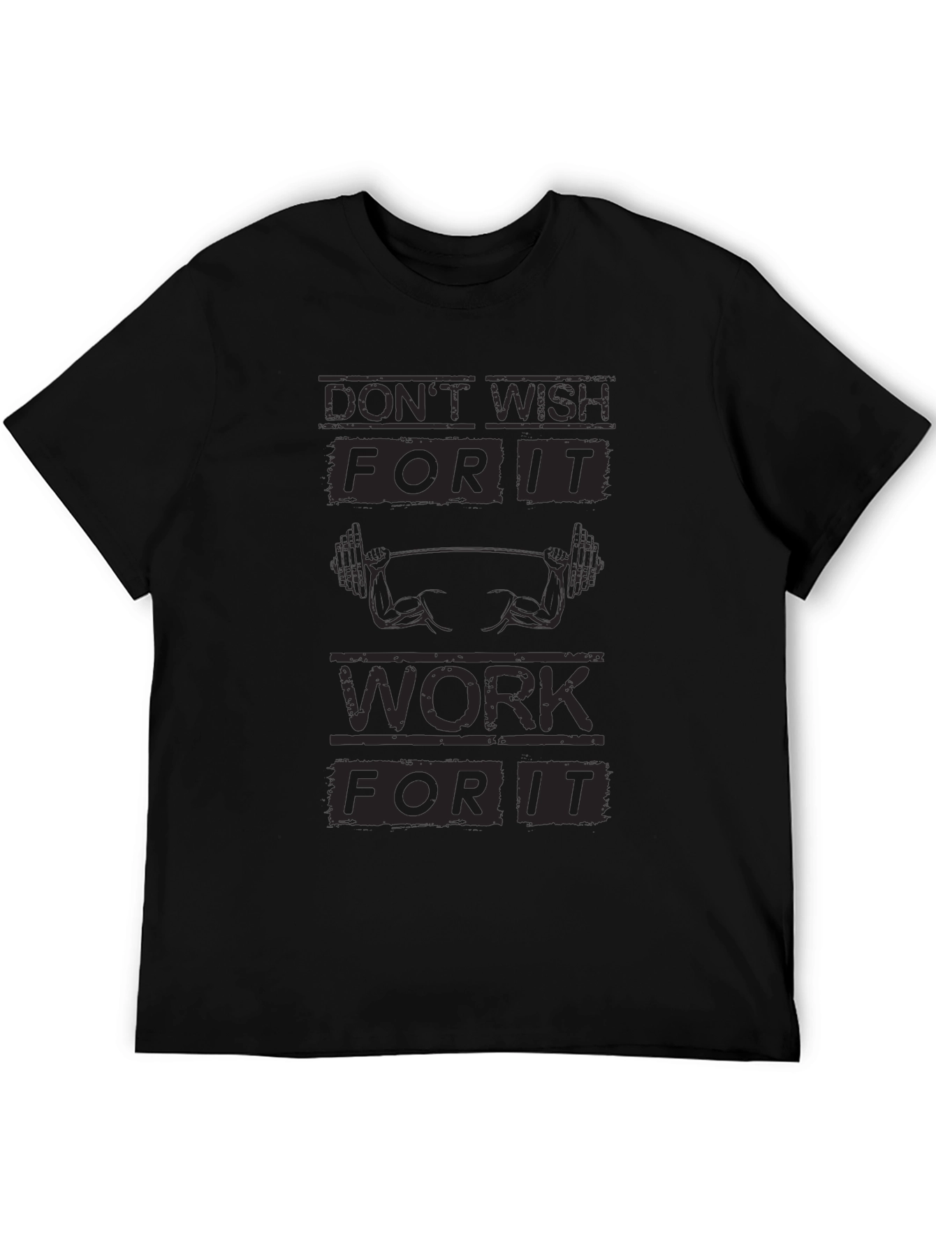 Motivational Gym T-Shirt - Work For It