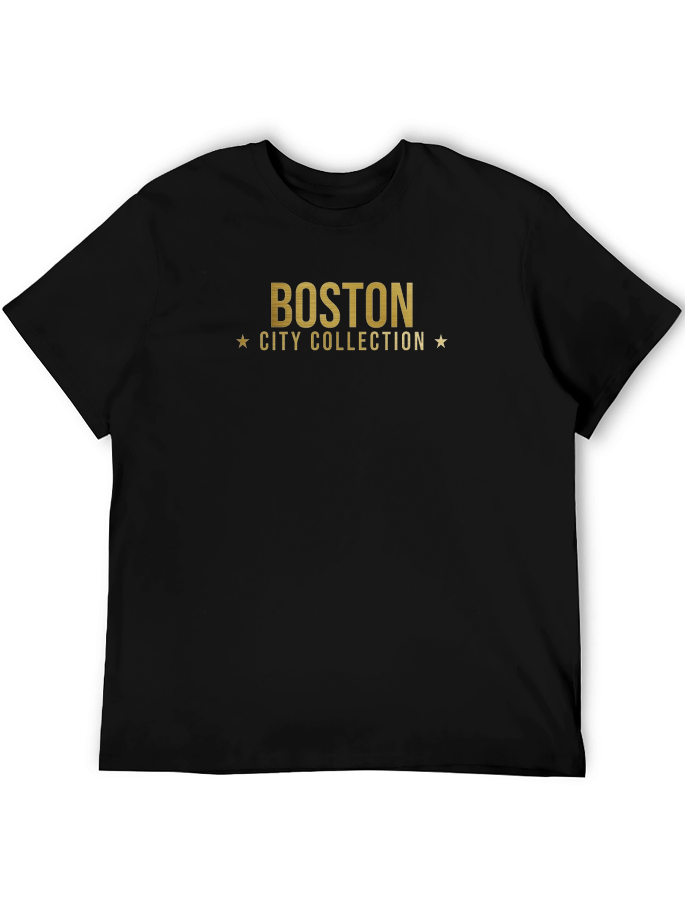 Boston City Collection Black T-Shirt