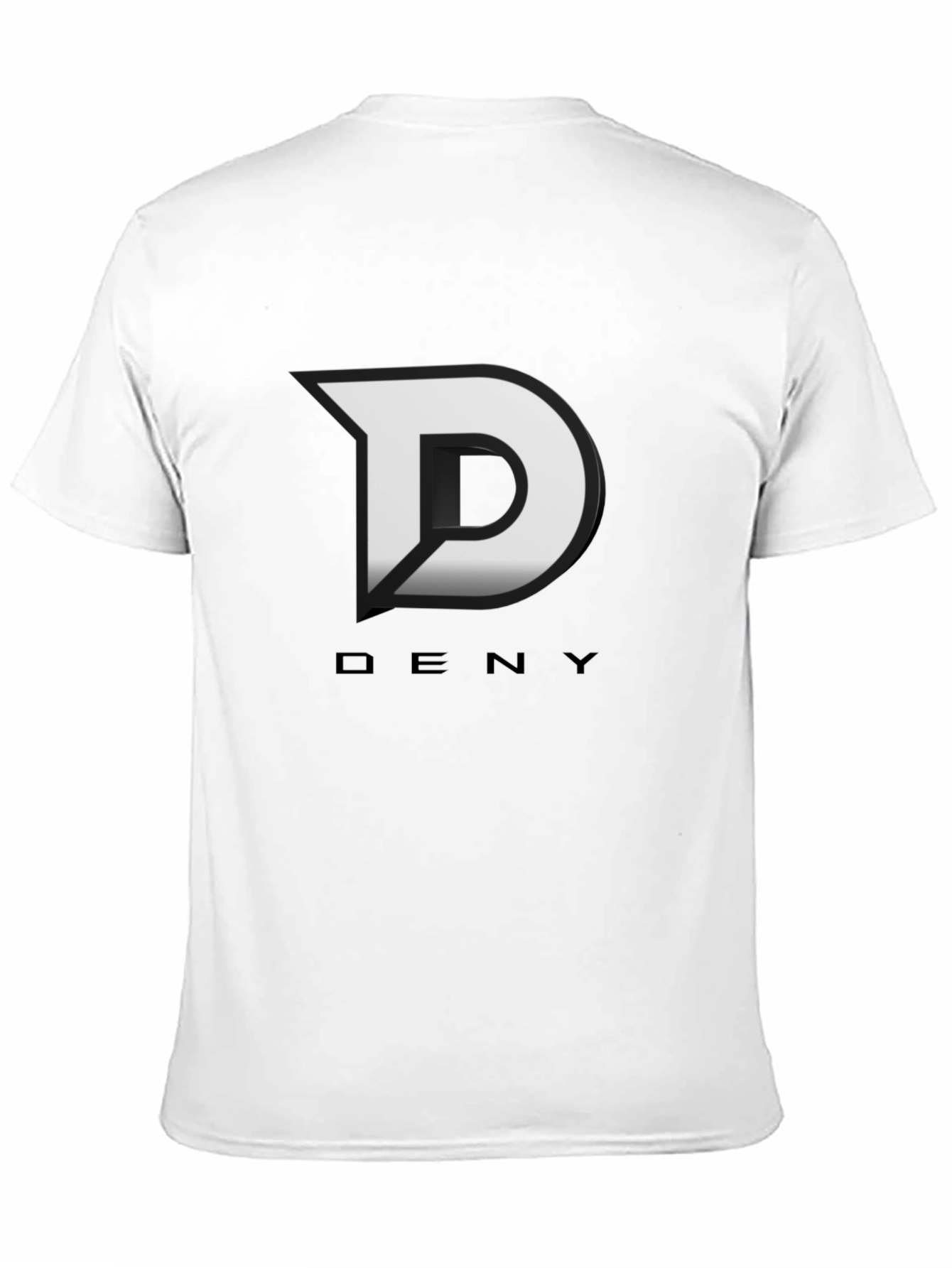 Deny Logo Graphic T-Shirt - Black