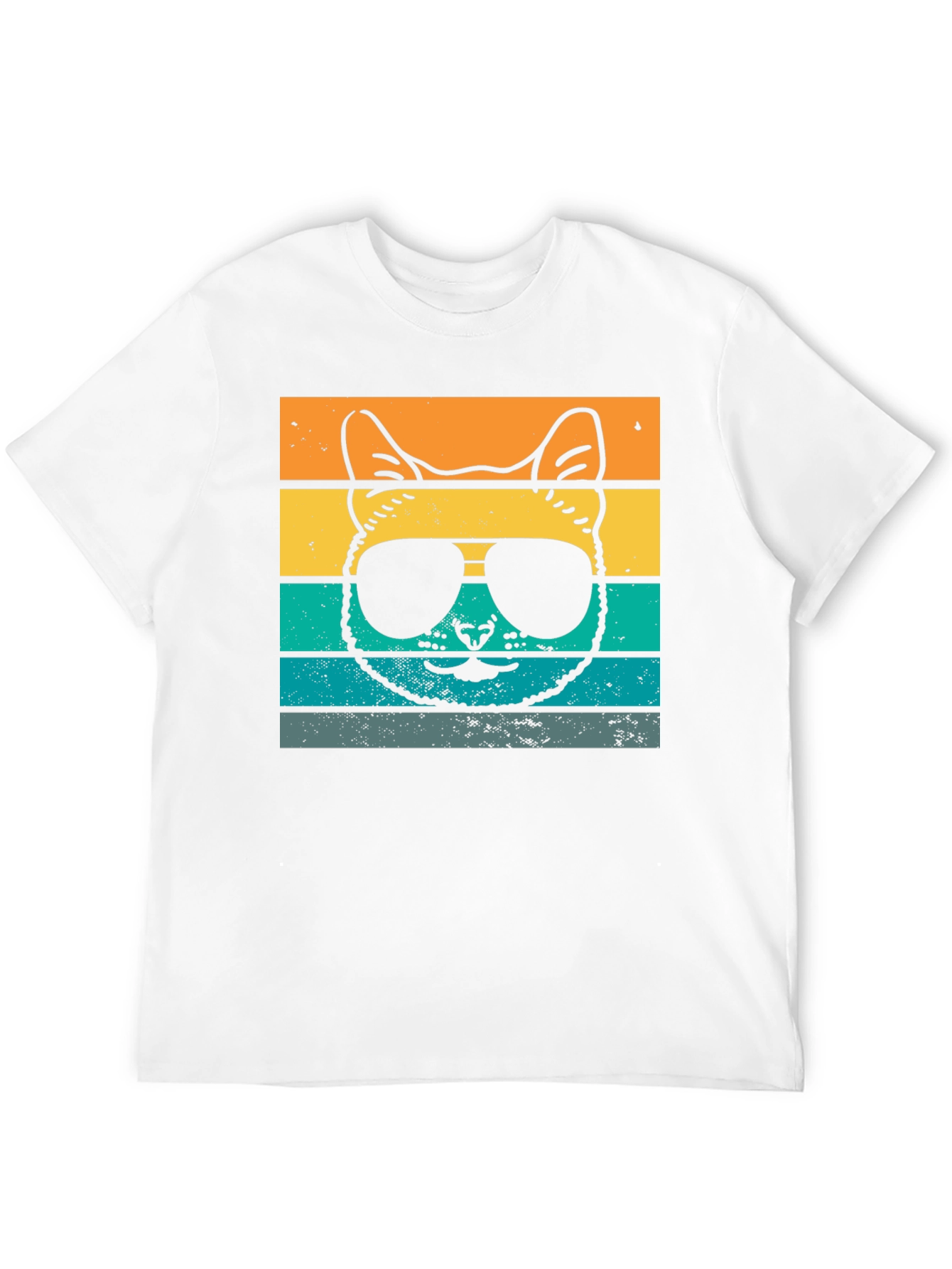 Cool Cat T-Shirt - Retro Style