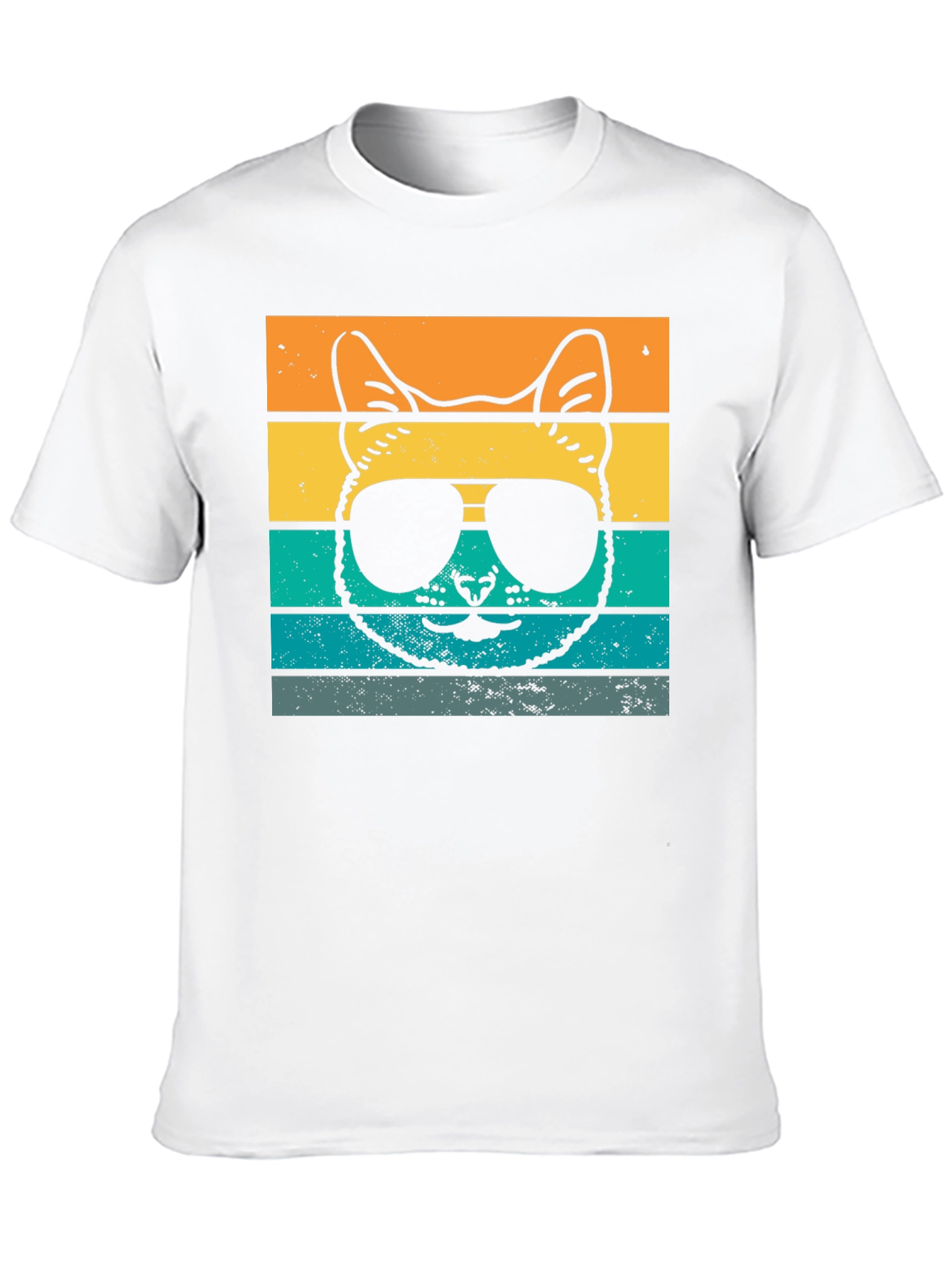 Cool Cat T-Shirt - Retro Style