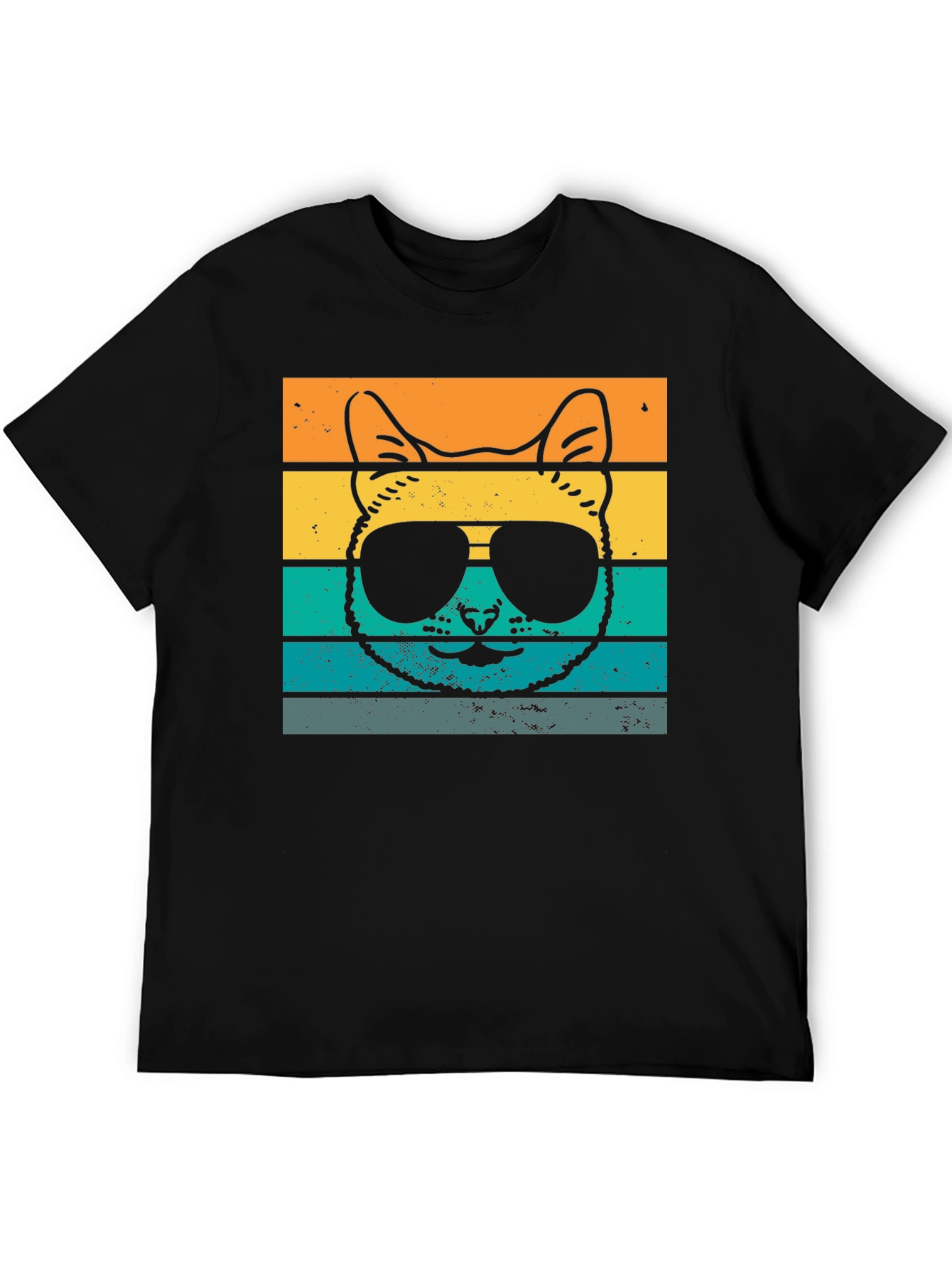 Cool Cat T-Shirt - Retro Style