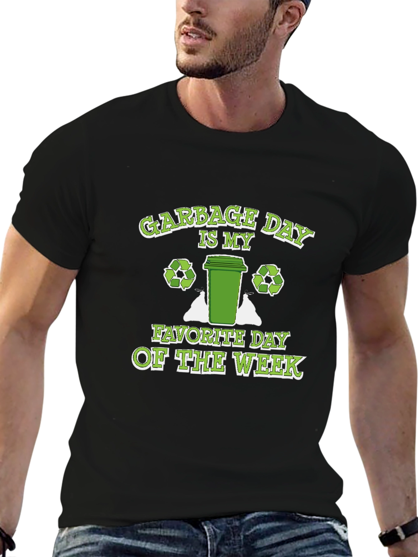 Garbage Day T-Shirt - Eco-Friendly Design