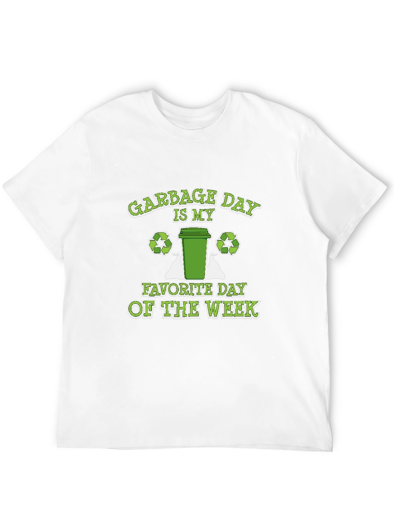 Garbage Day T-Shirt - Eco-Friendly Design