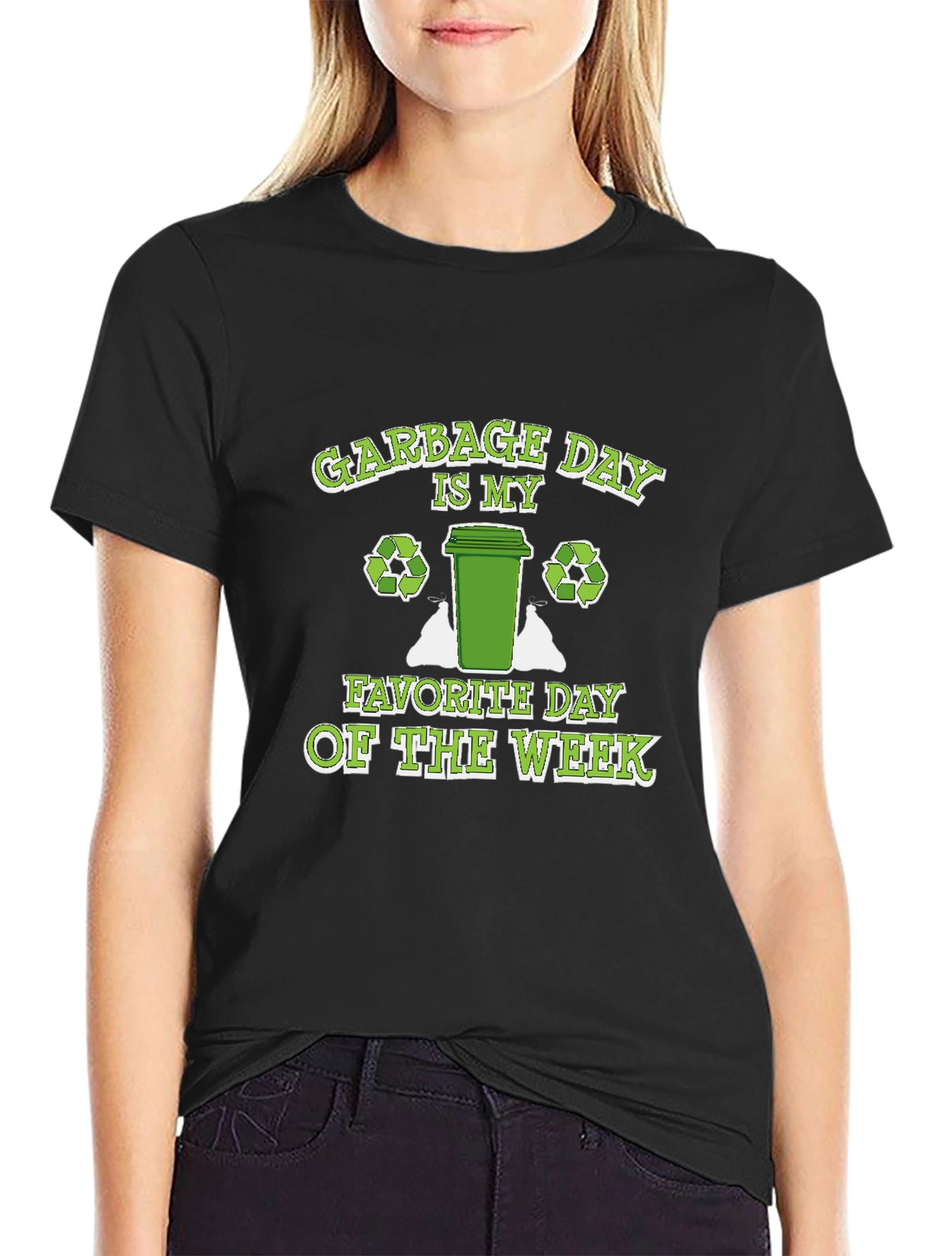 Garbage Day T-Shirt - Eco-Friendly Design