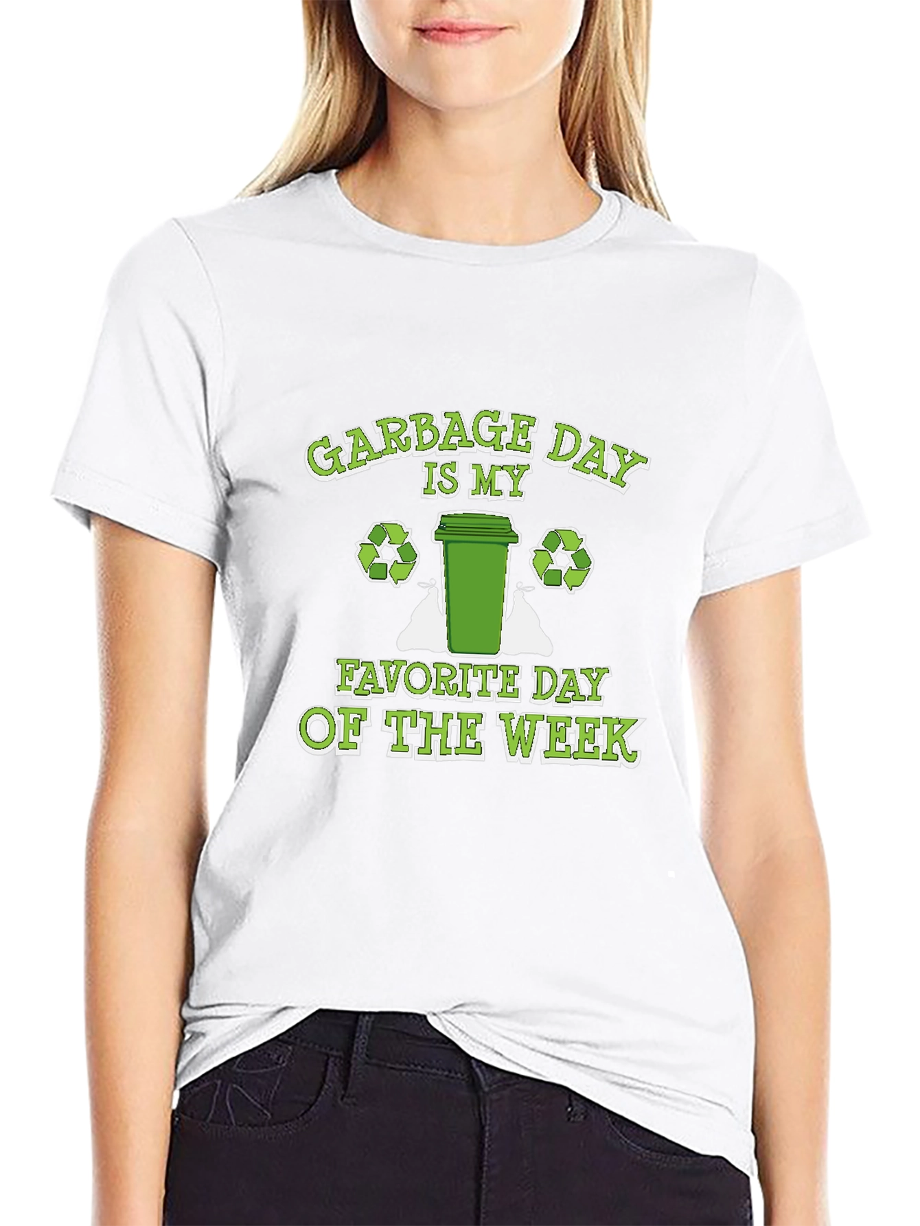 Garbage Day T-Shirt - Eco-Friendly Design