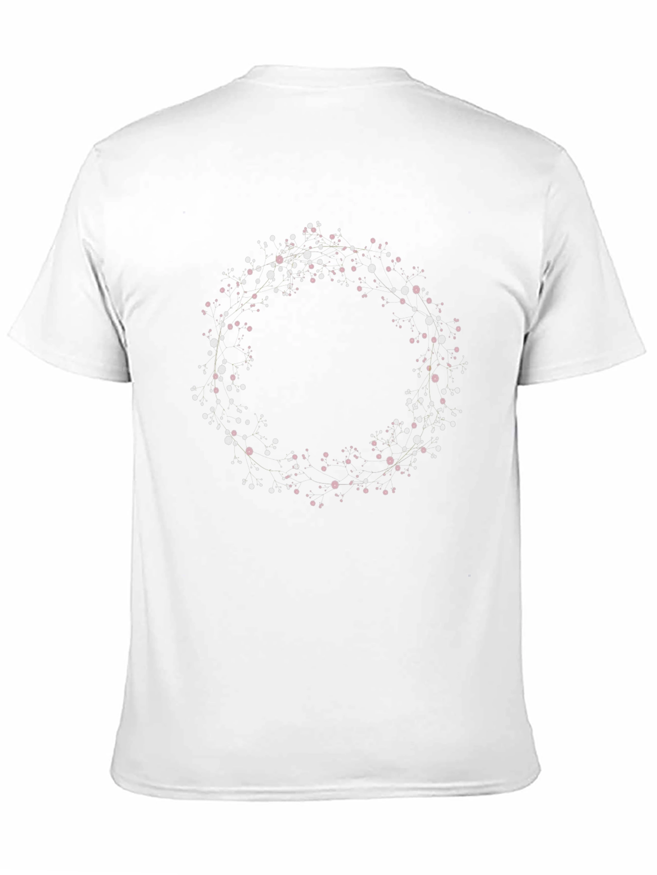Wreath Graphic Black T-Shirt