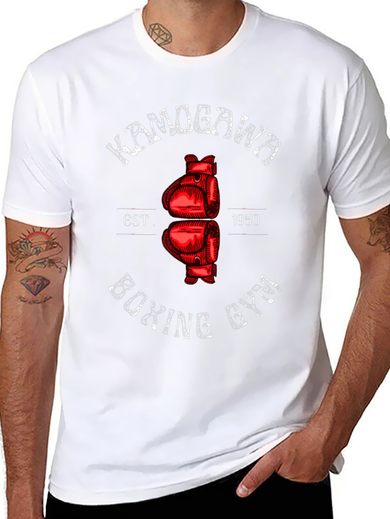 Kamogawa Boxing Gym T-Shirt - Classic Design