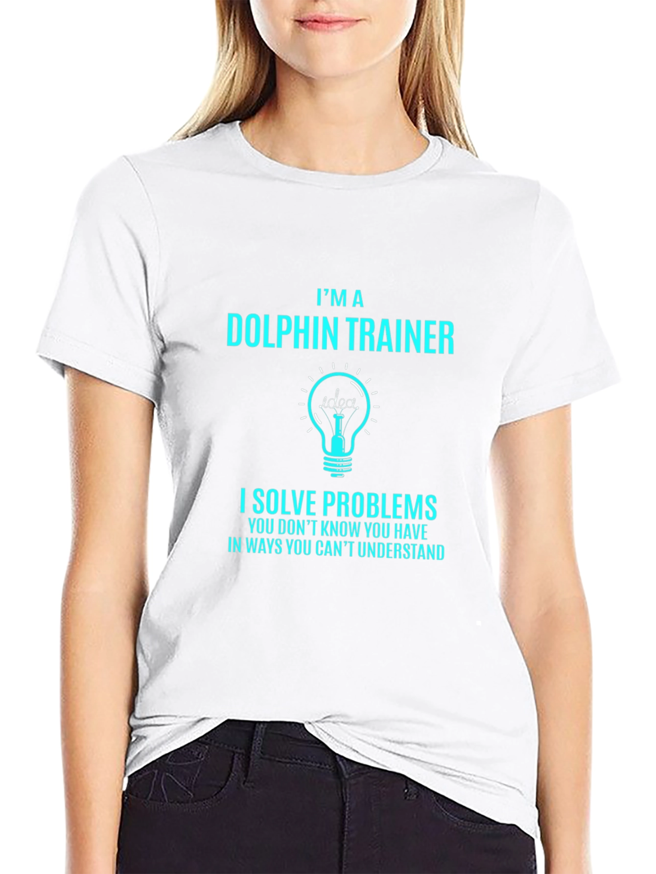 Dolphin Trainer T-Shirt - Problem Solver Tee