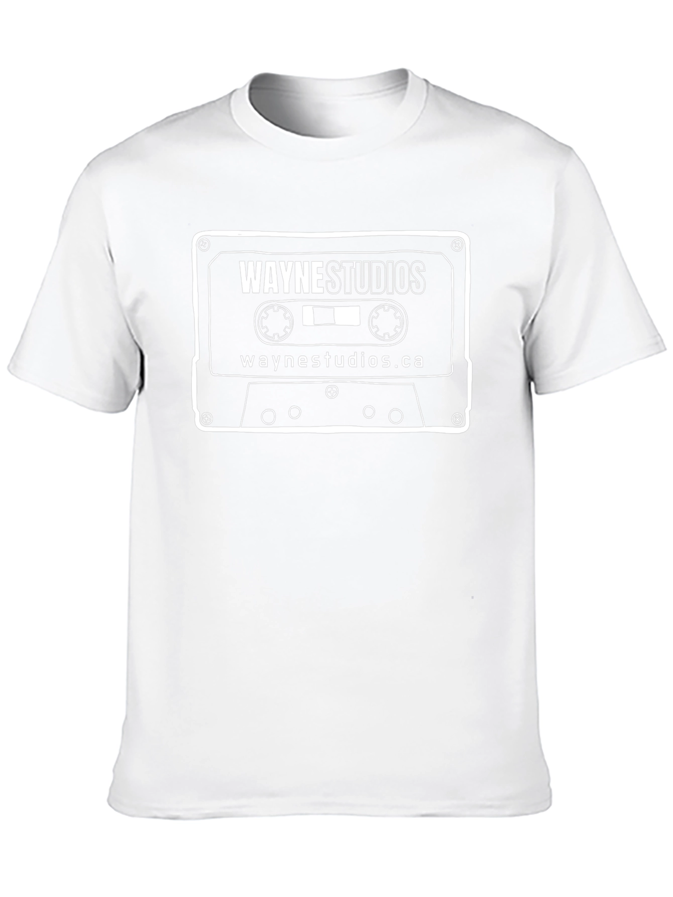 Wayne Studios Cassette Tape T-Shirt