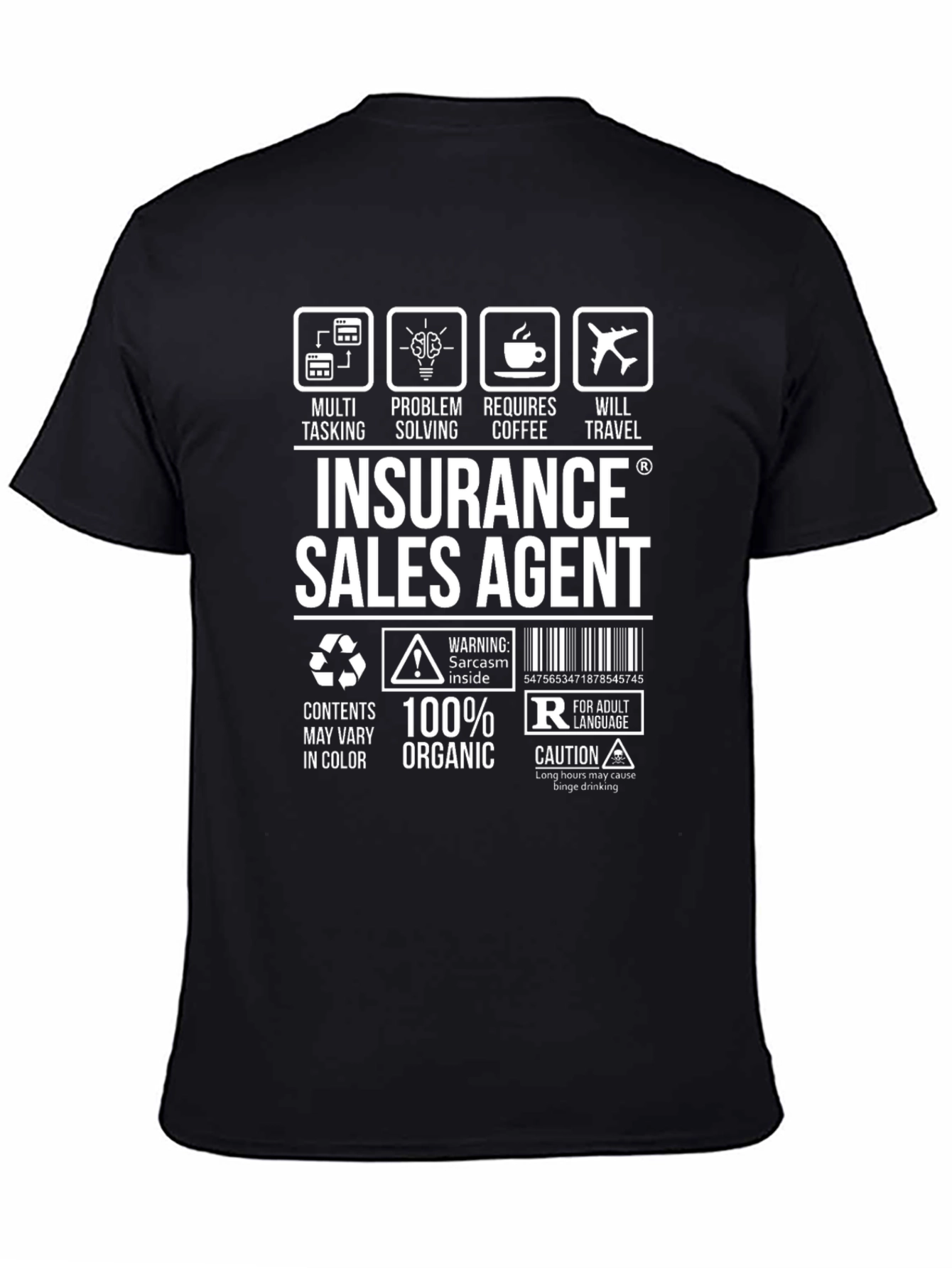 Insurance Sales Agent T-Shirt