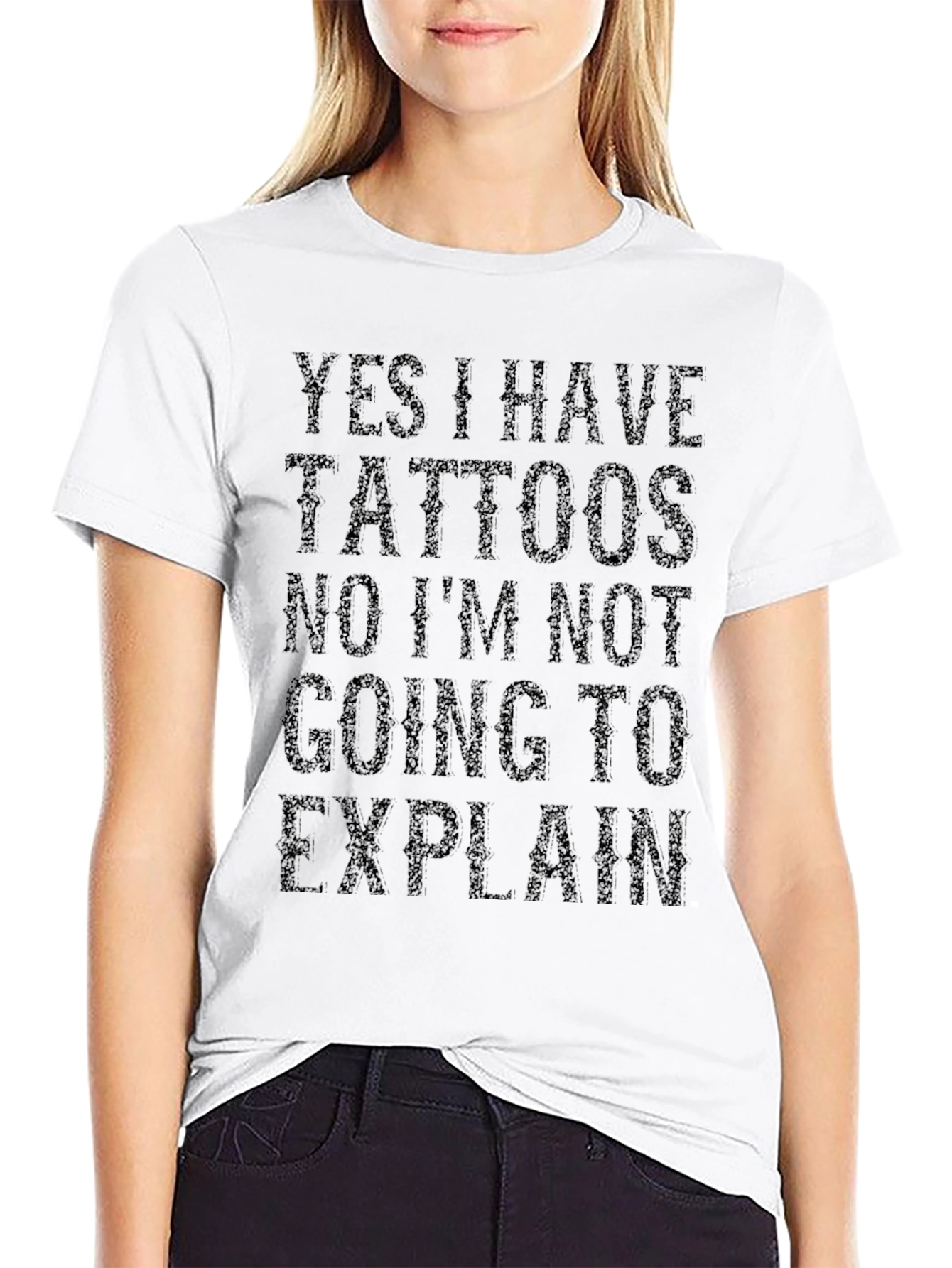 Yes I Have Tattoos Graphic T-Shirt