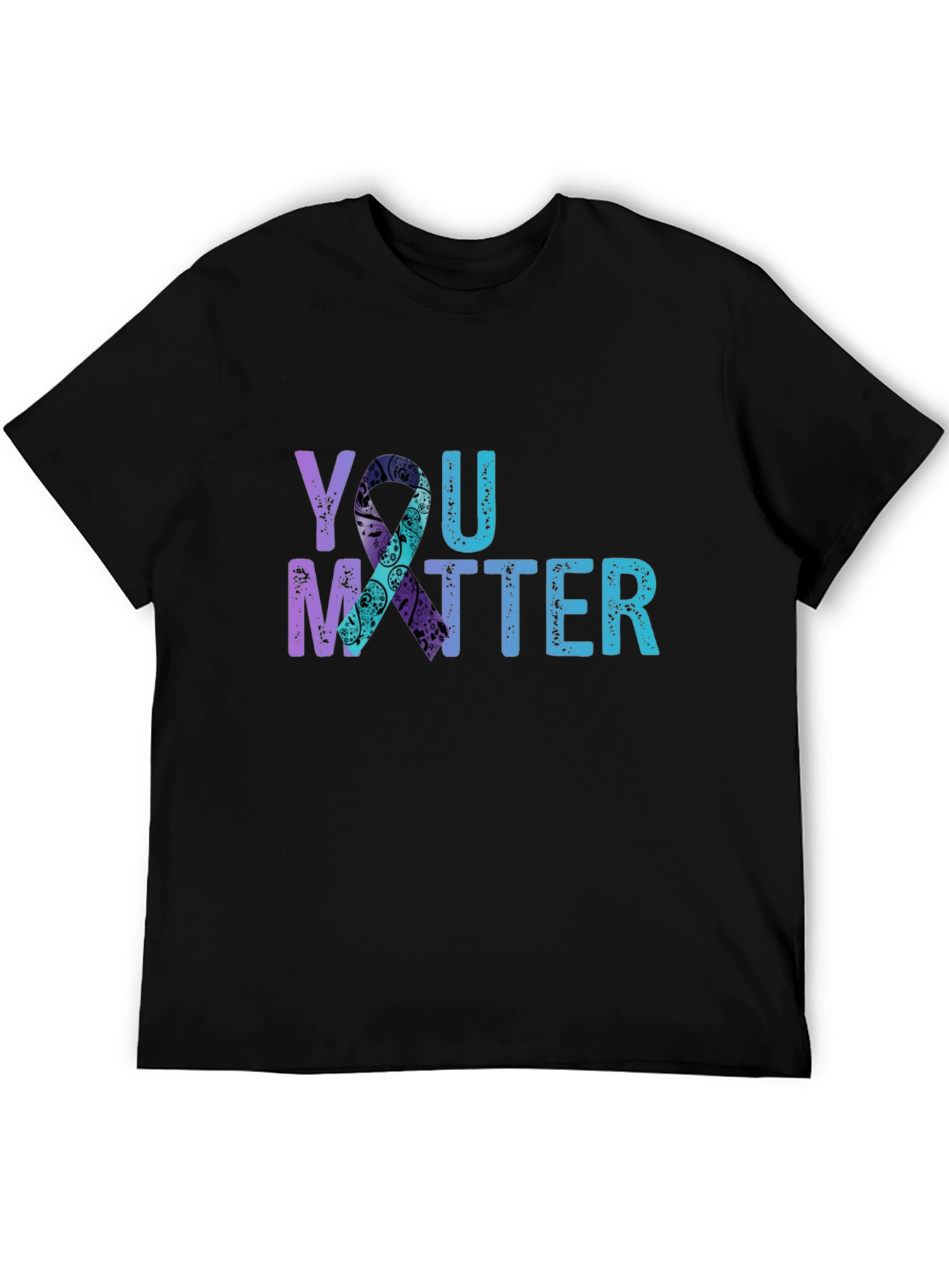 You Matter Graphic T-Shirt - Black