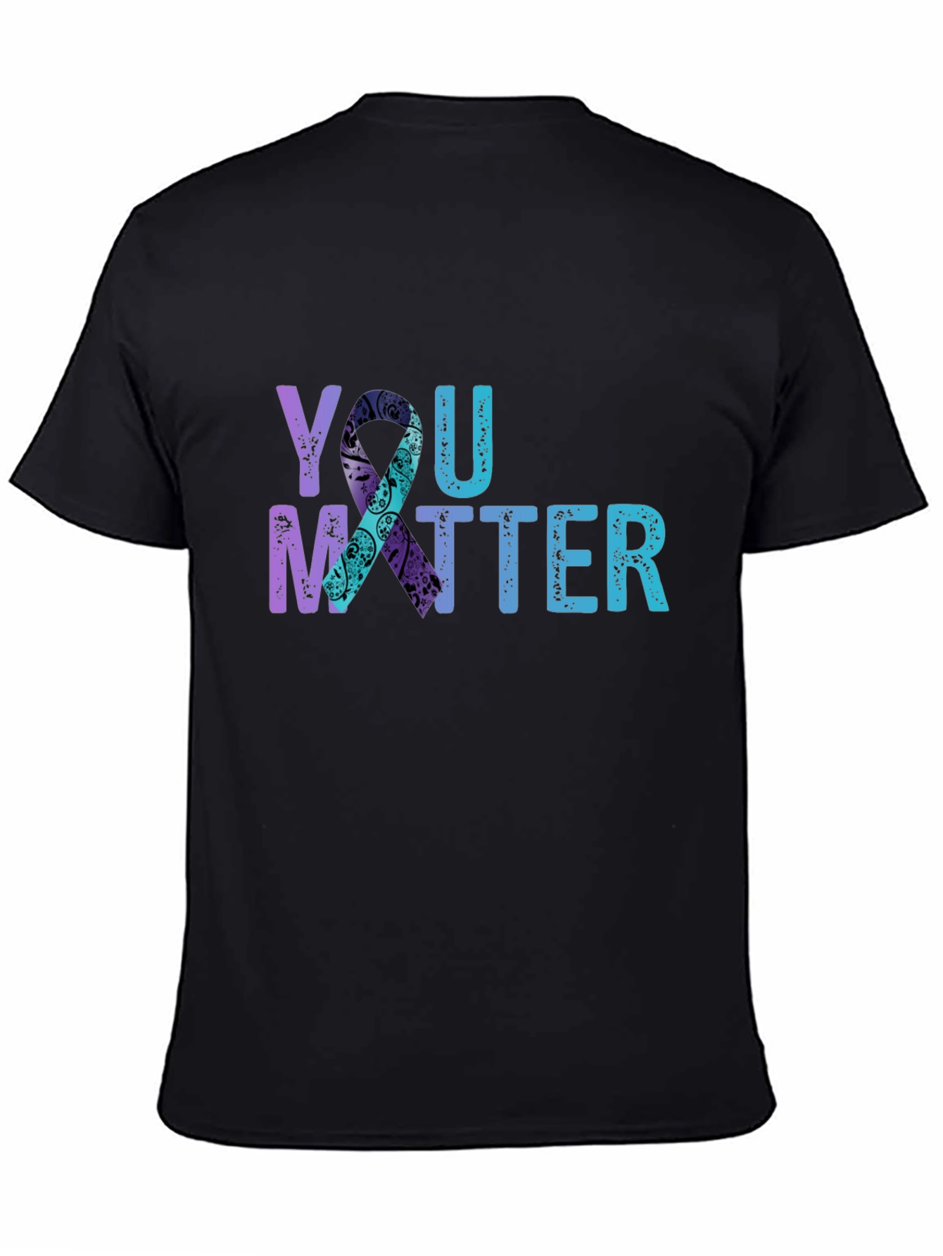 You Matter Graphic T-Shirt - Black