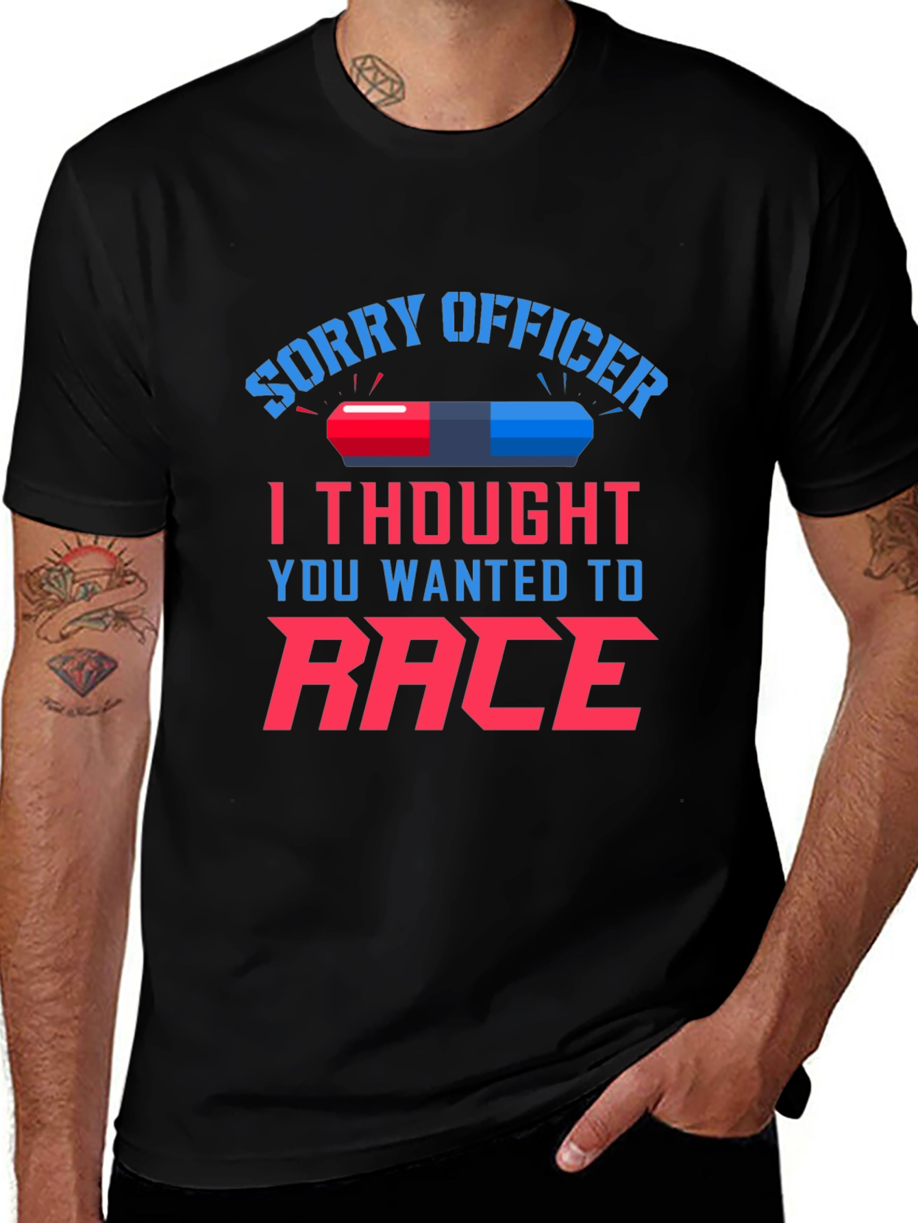 Sorry Officer Race T-Shirt
