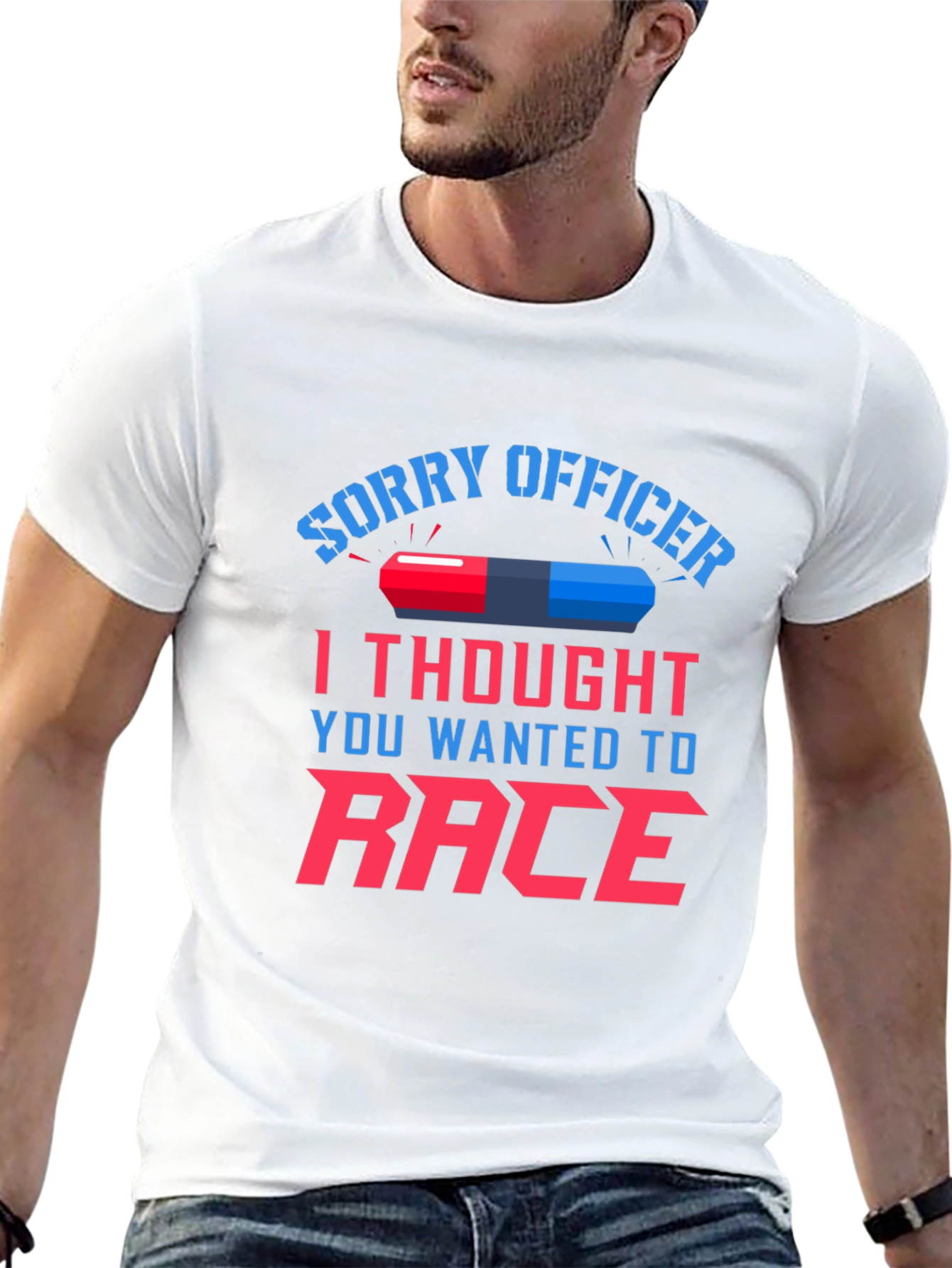 Sorry Officer Race T-Shirt
