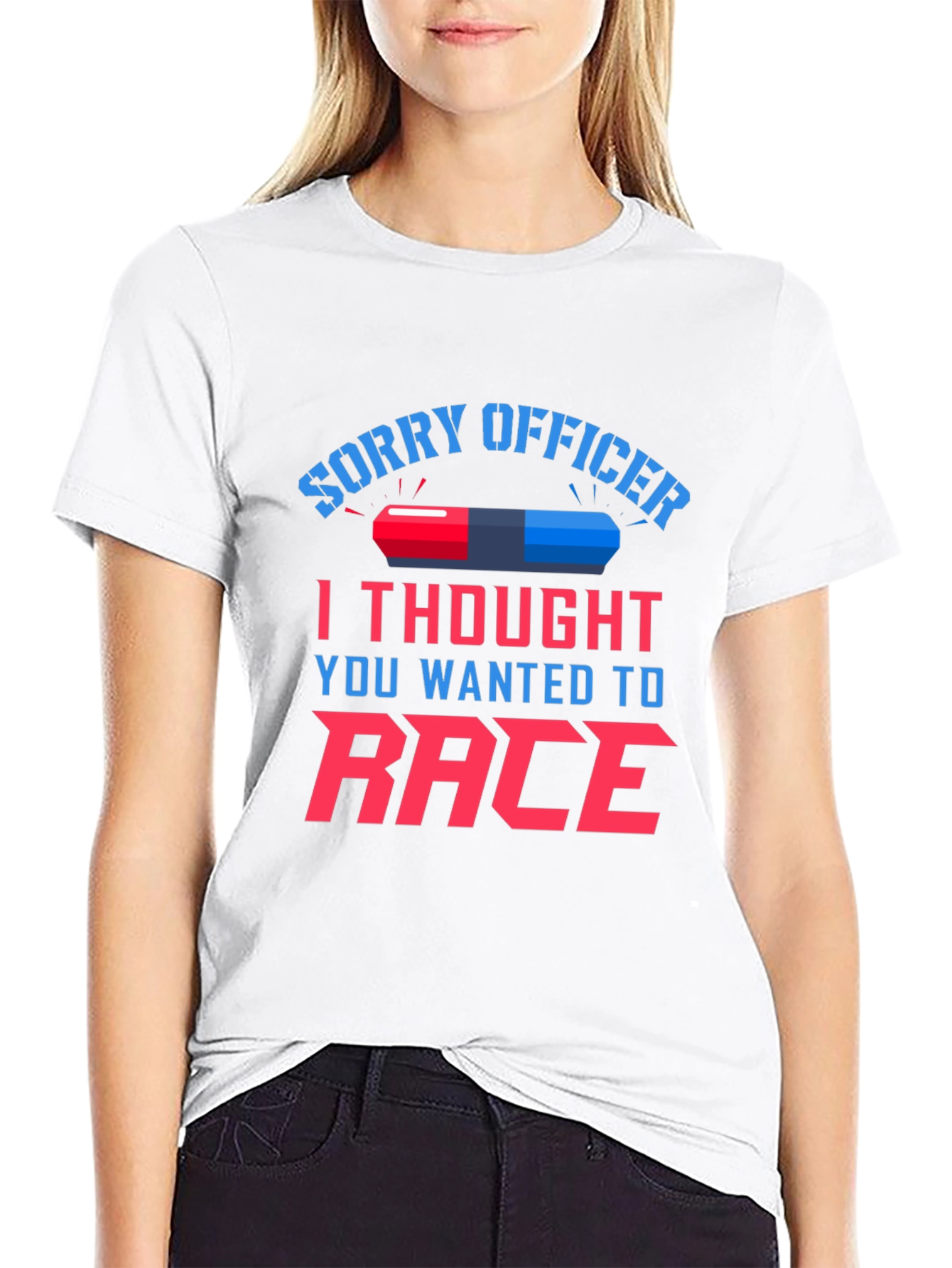 Sorry Officer Race T-Shirt