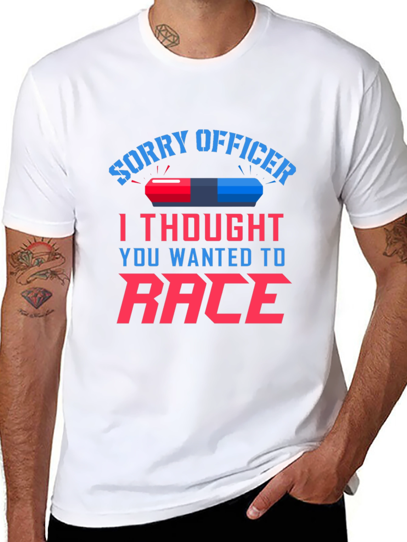 Sorry Officer Race T-Shirt